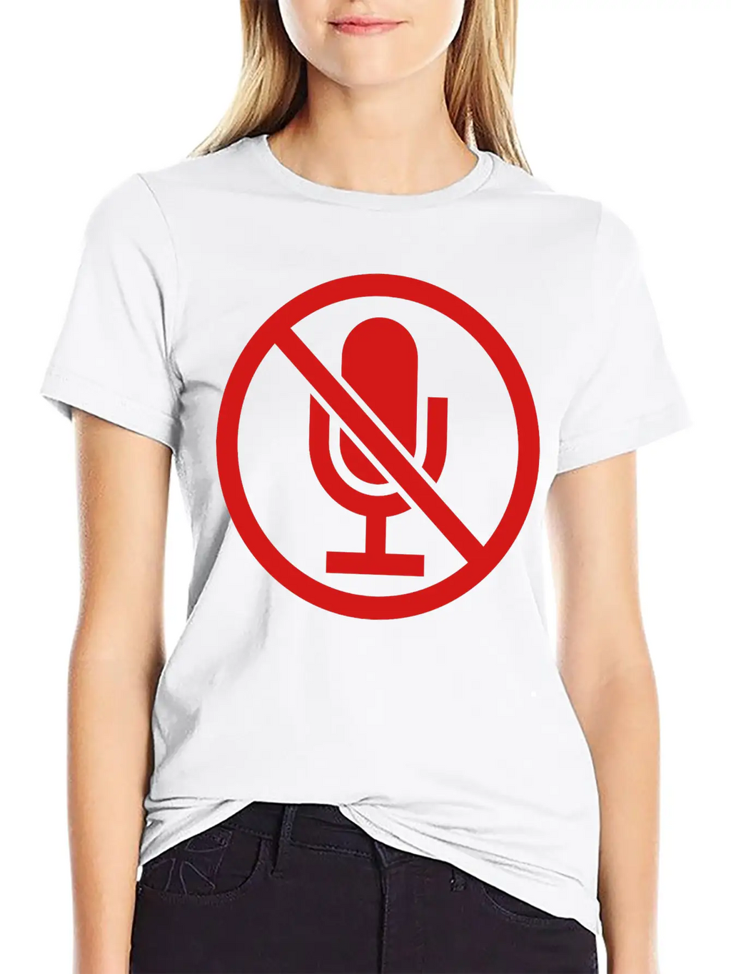 Clipart Sign Mute Timeless Short Sleeve Tee – Comfy And Minimalist Design