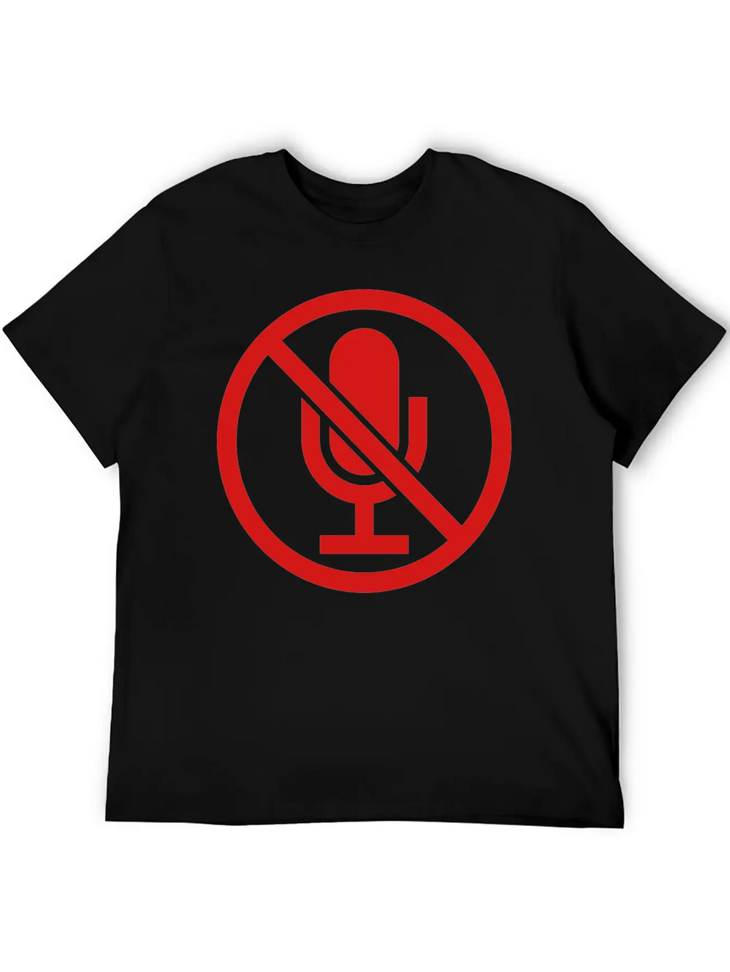Clipart Sign Mute Timeless Short Sleeve Tee – Comfy And Minimalist Design