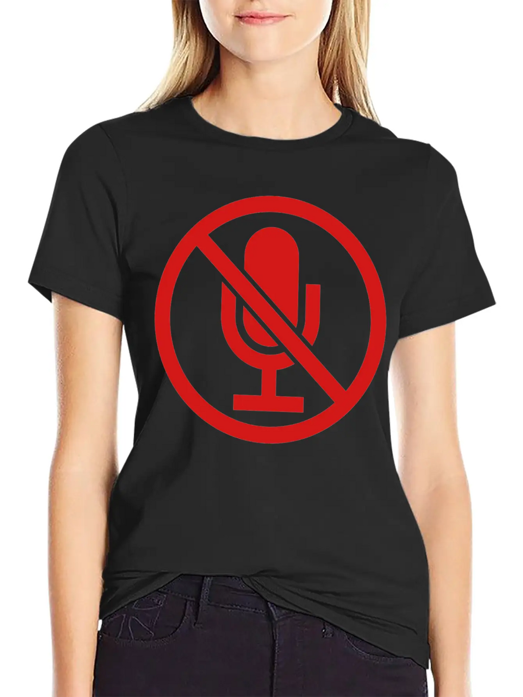 Clipart Sign Mute Timeless Short Sleeve Tee – Comfy And Minimalist Design