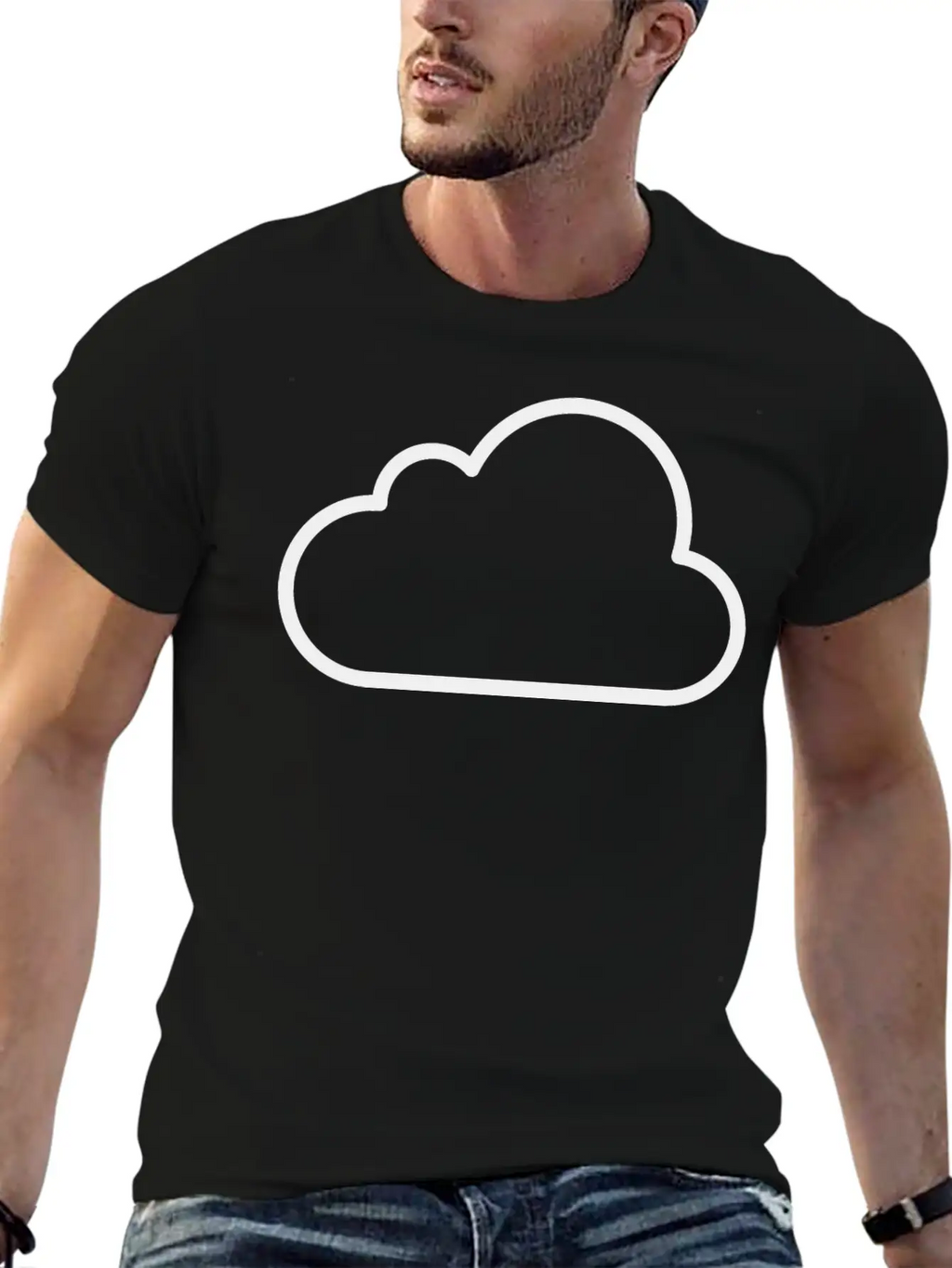 Cloud Breathable Graphic T-Shirt – Perfect For Casual Days