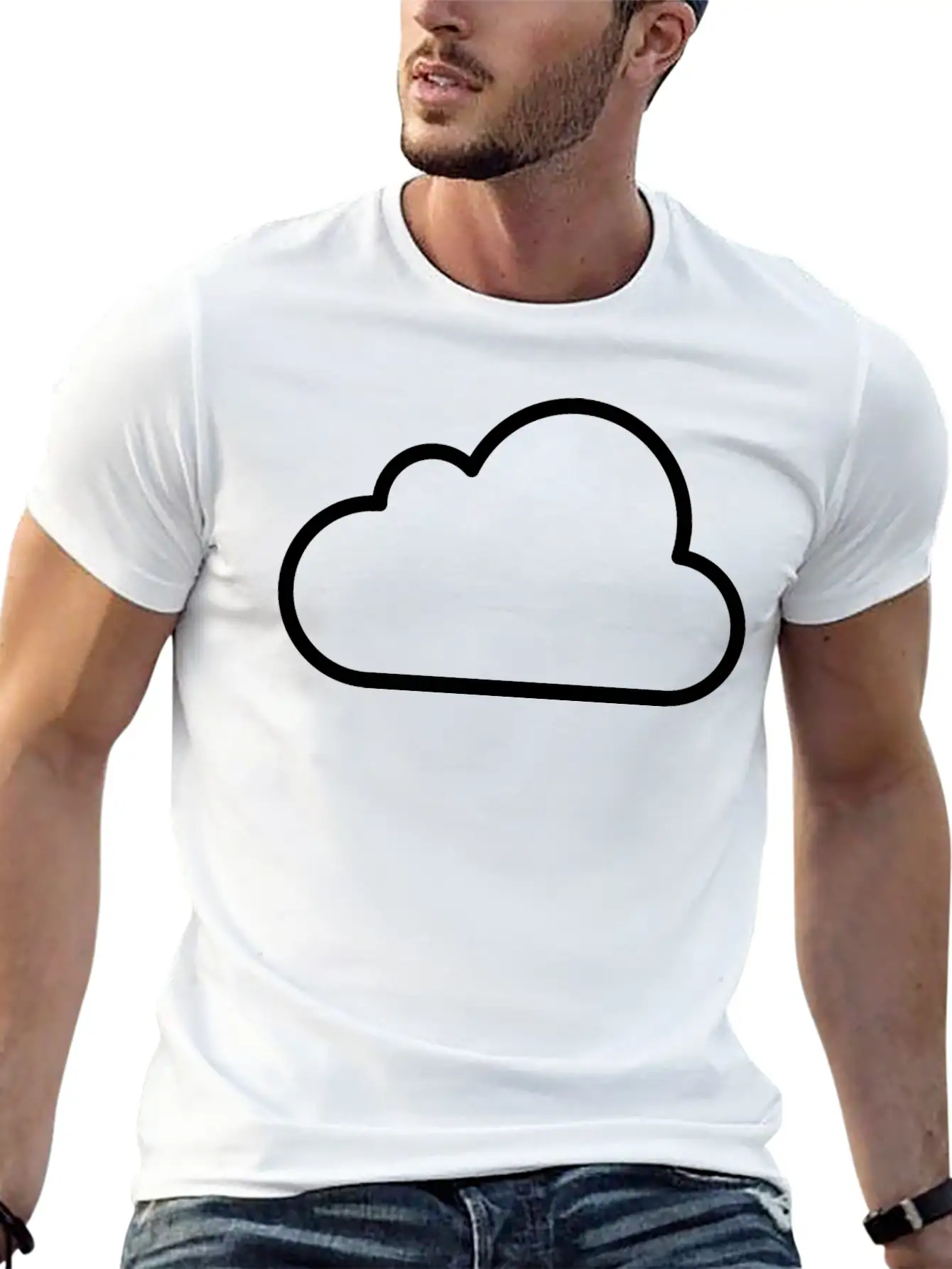 Cloud Breathable Graphic T-Shirt – Perfect For Casual Days