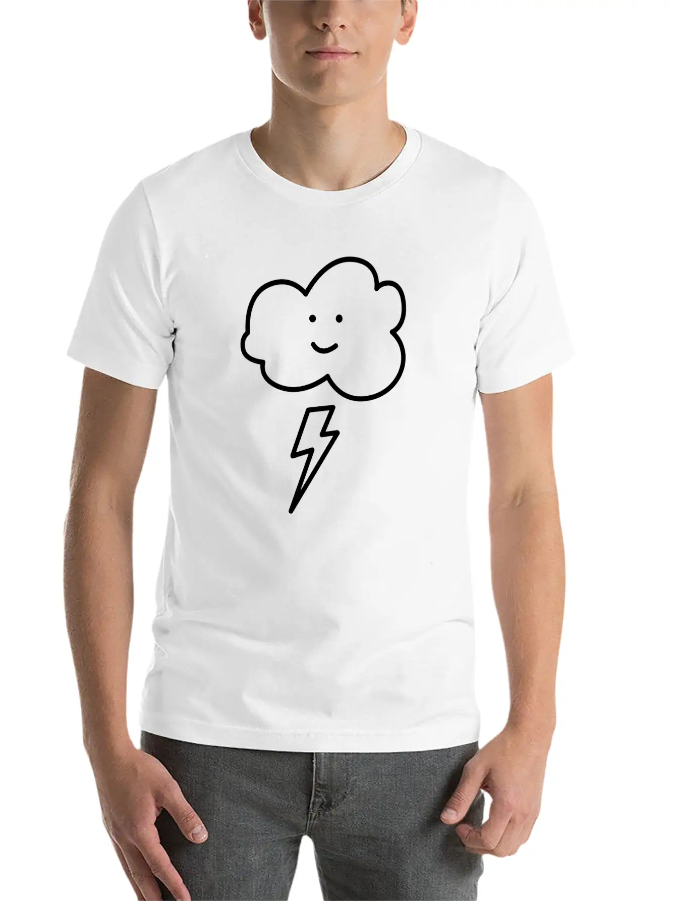 Cloud Stylish Everyday T-Shirt – Unisex Basic Cotton Tee