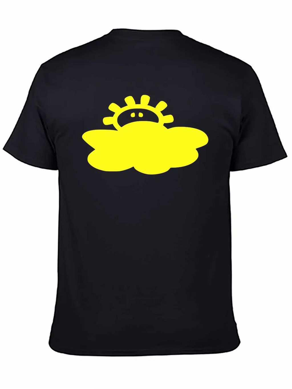 Cloud_sun Weather Vector Stylish Everyday T-Shirt – Unisex Basic Cotton Tee