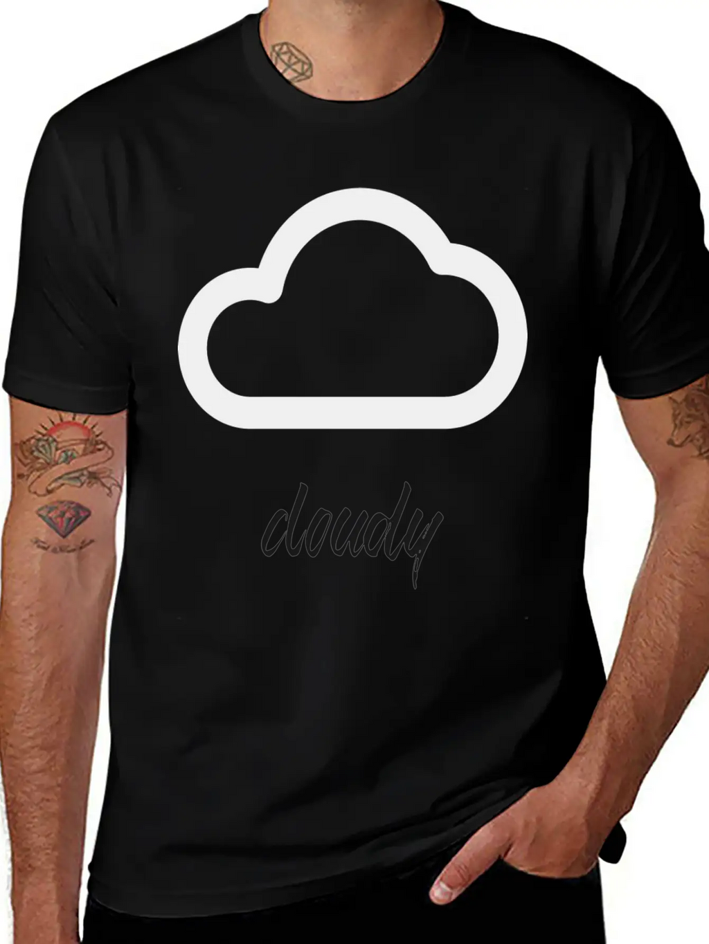 Cloudy Weather Essential Unisex Summer Tee – Soft Cotton Casual Fit