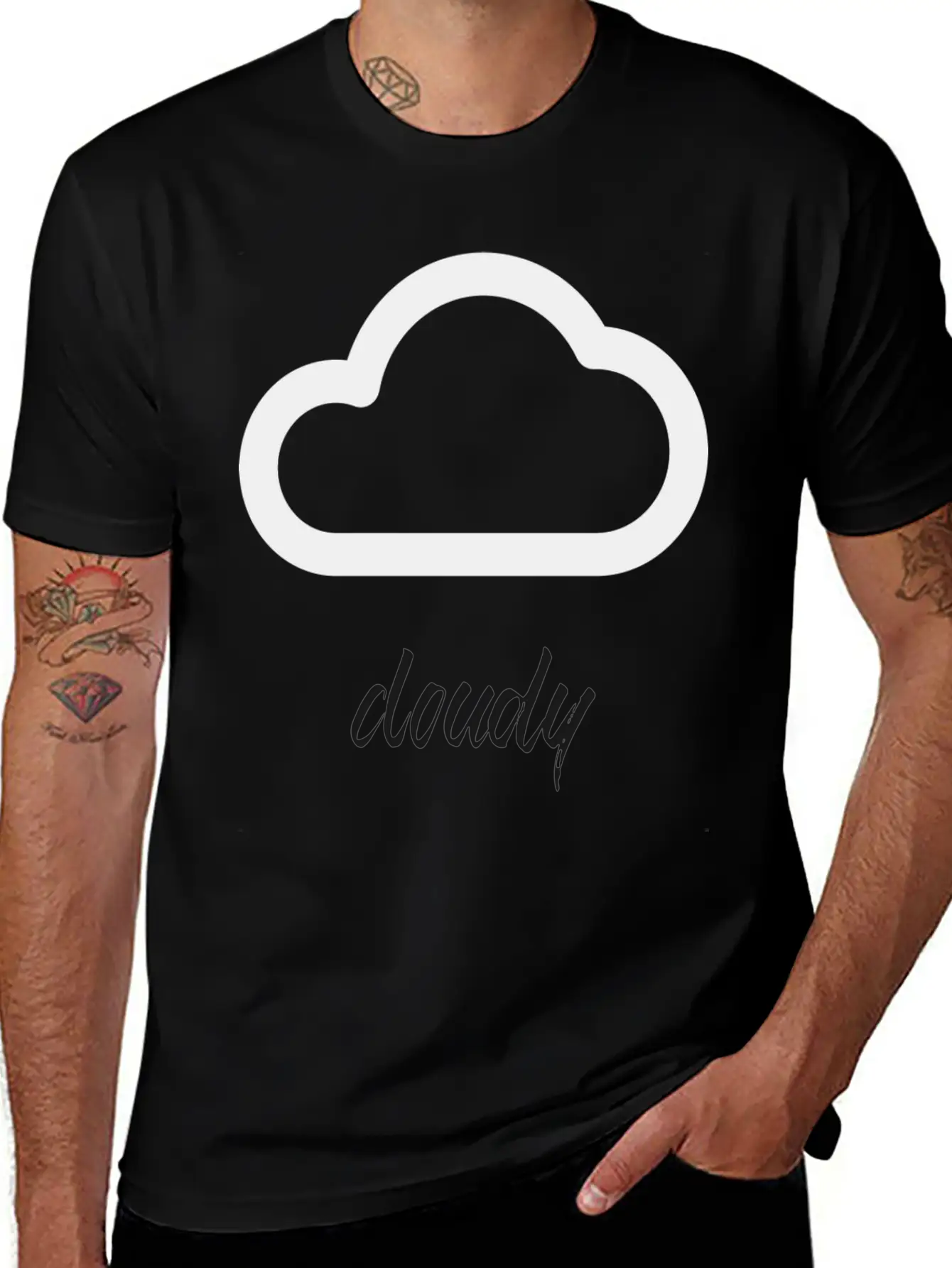 Cloudy Weather Essential Unisex Summer Tee – Soft Cotton Casual Fit