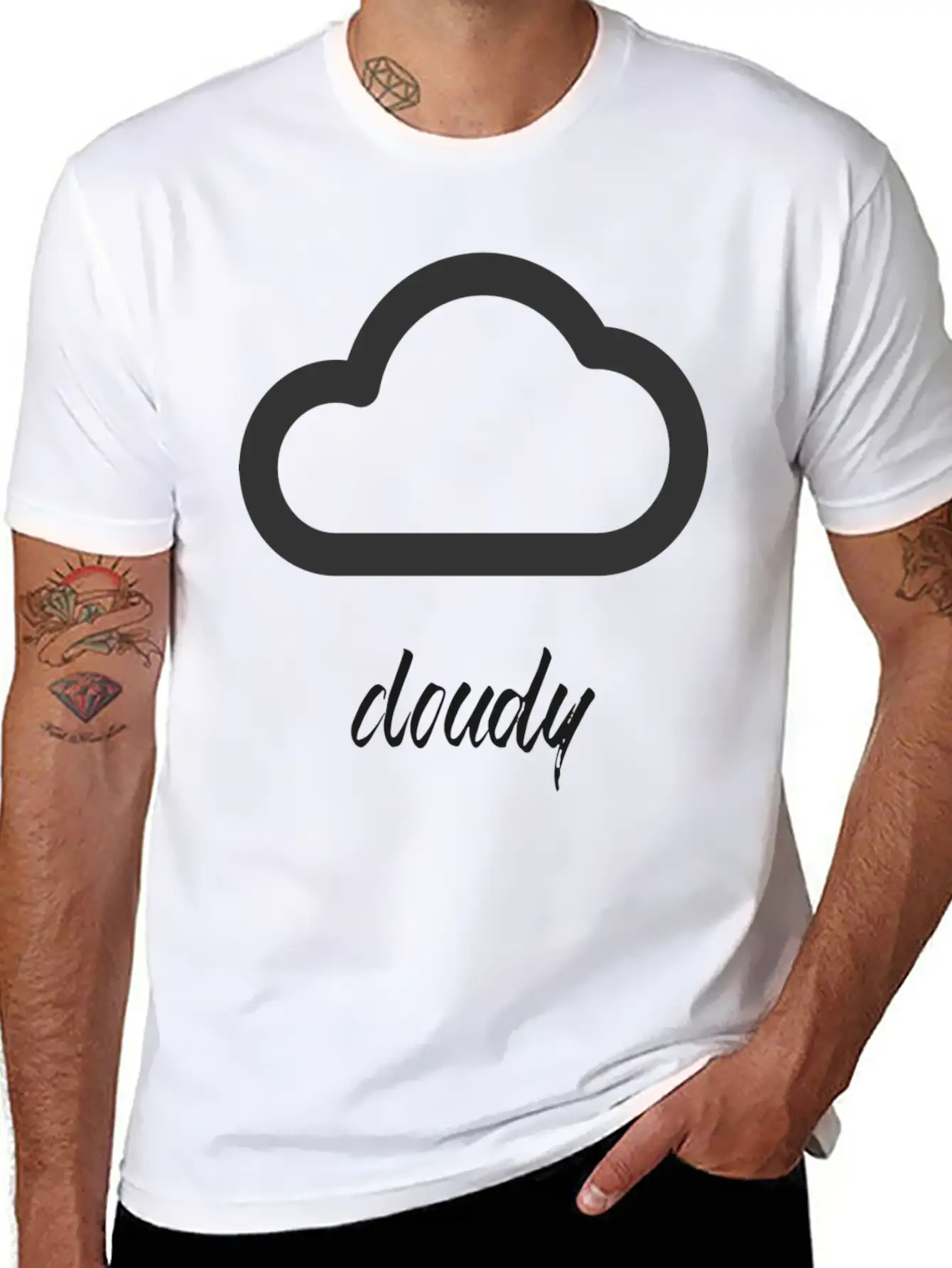 Cloudy Weather Essential Unisex Summer Tee – Soft Cotton Casual Fit