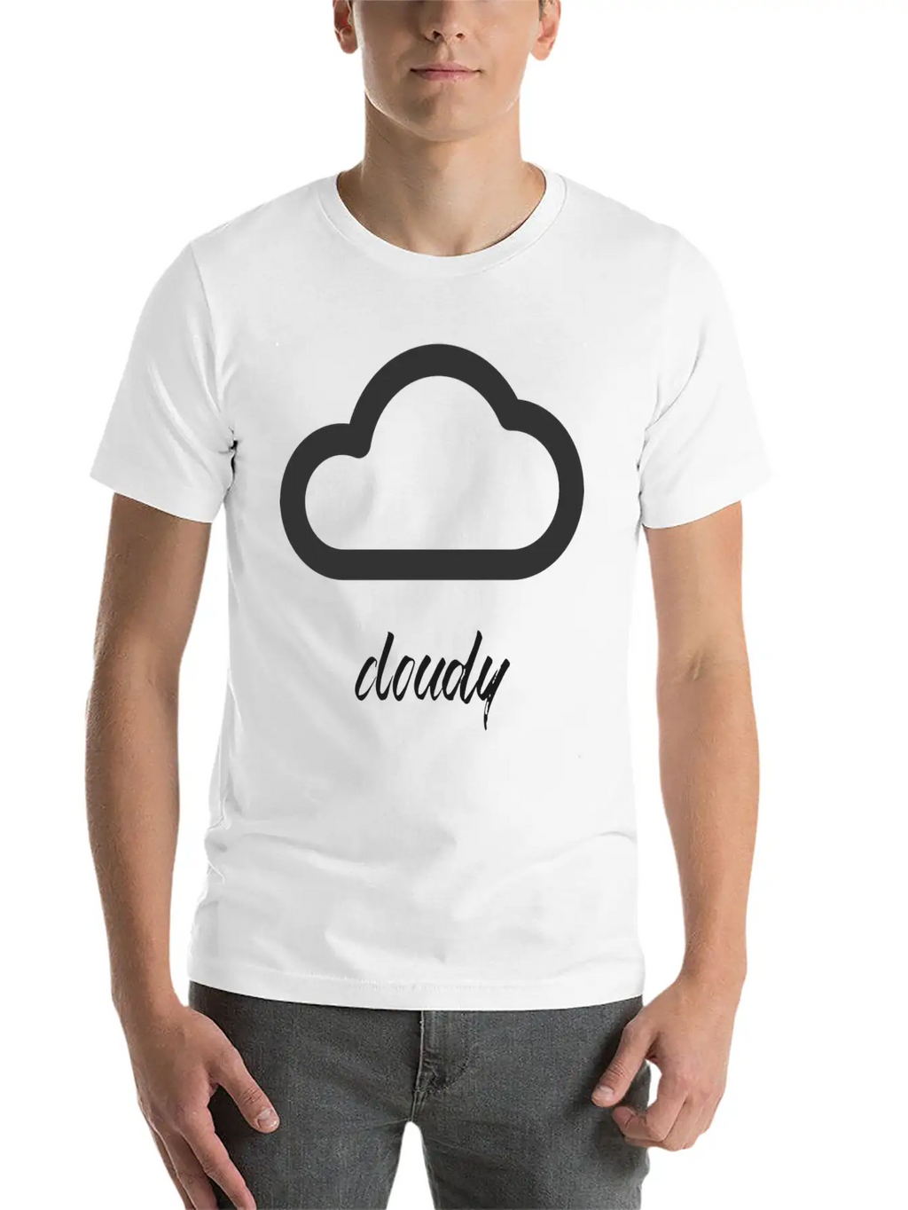 Cloudy Weather Essential Unisex Summer Tee – Soft Cotton Casual Fit