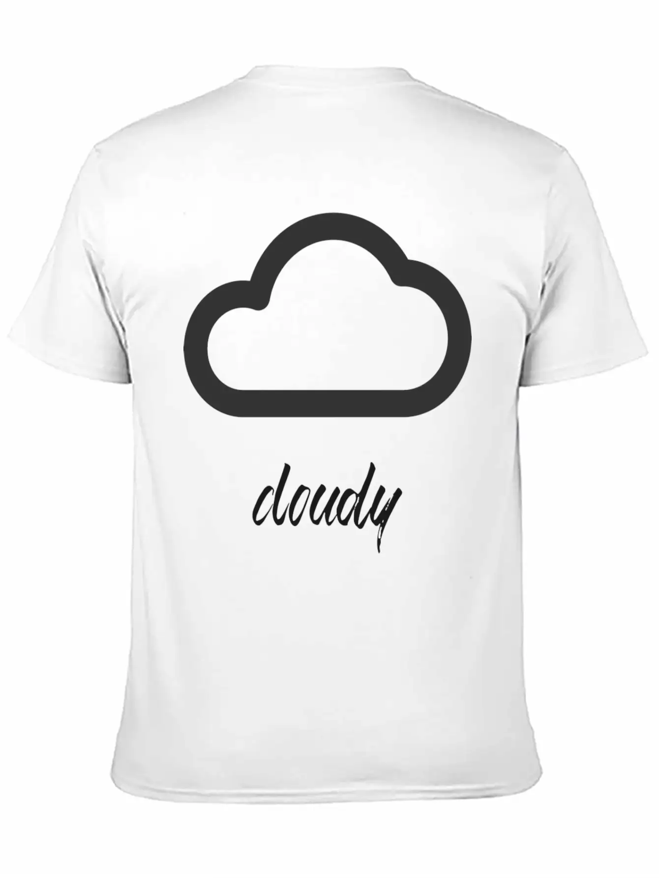 Cloudy Weather Essential Unisex Summer Tee – Soft Cotton Casual Fit