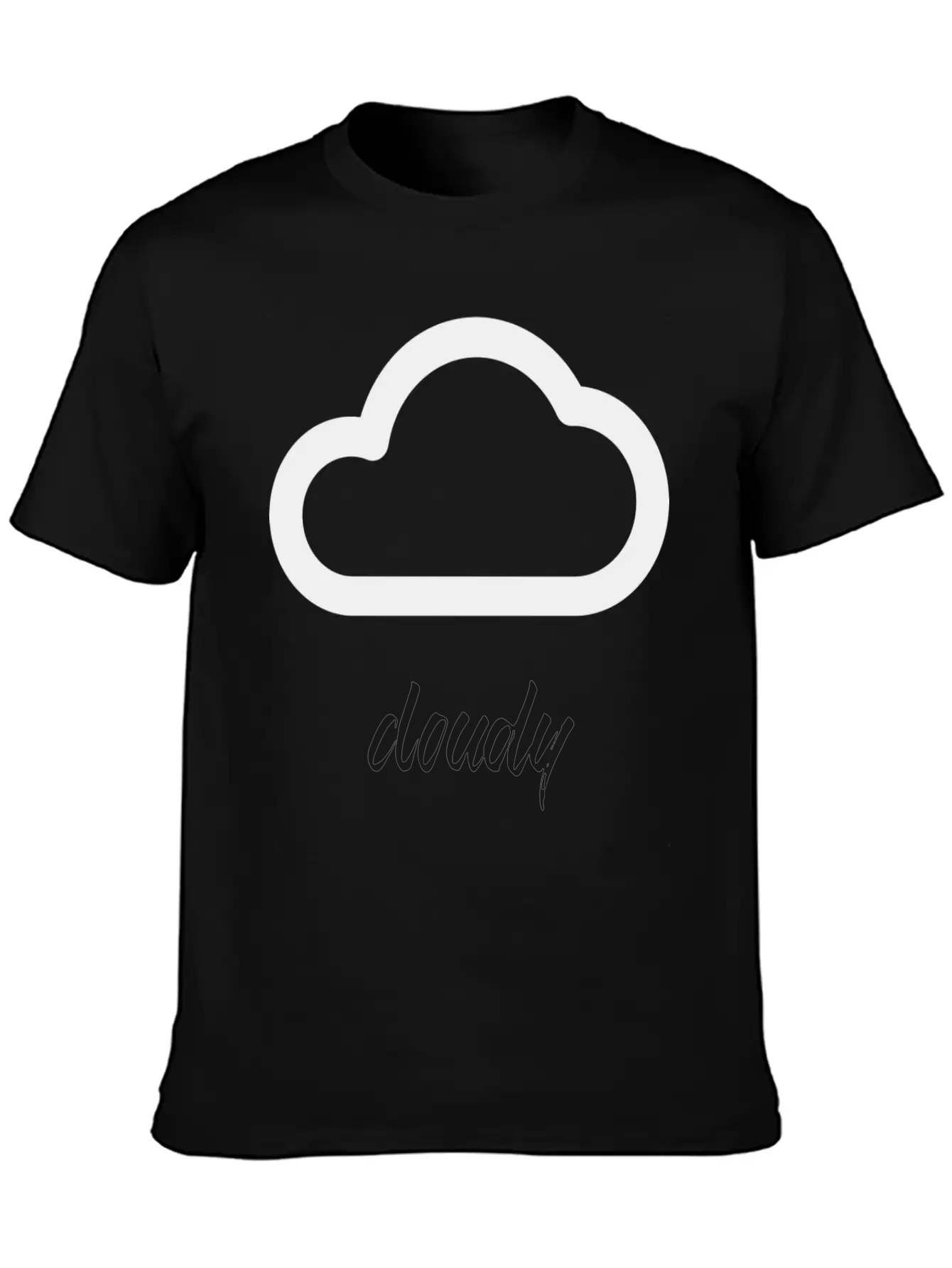 Cloudy Weather Essential Unisex Summer Tee – Soft Cotton Casual Fit