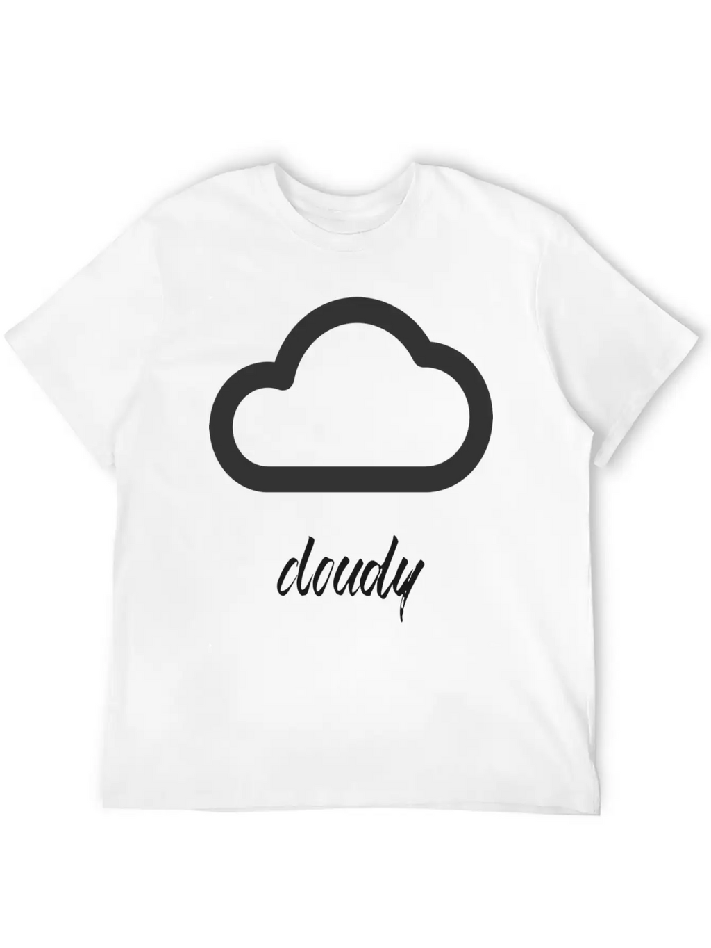 Cloudy Weather Essential Unisex Summer Tee – Soft Cotton Casual Fit