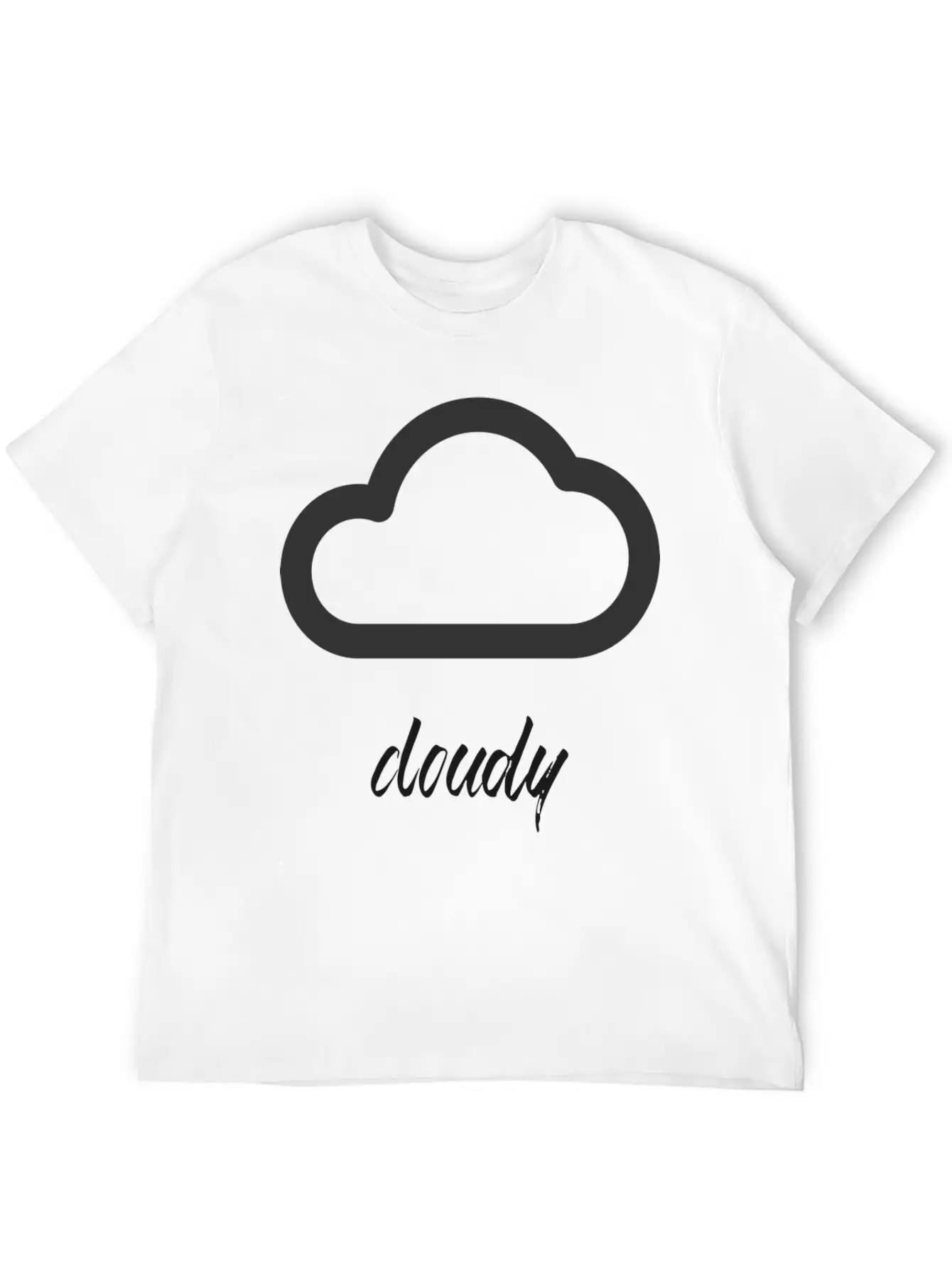 Cloudy Weather Essential Unisex Summer Tee – Soft Cotton Casual Fit