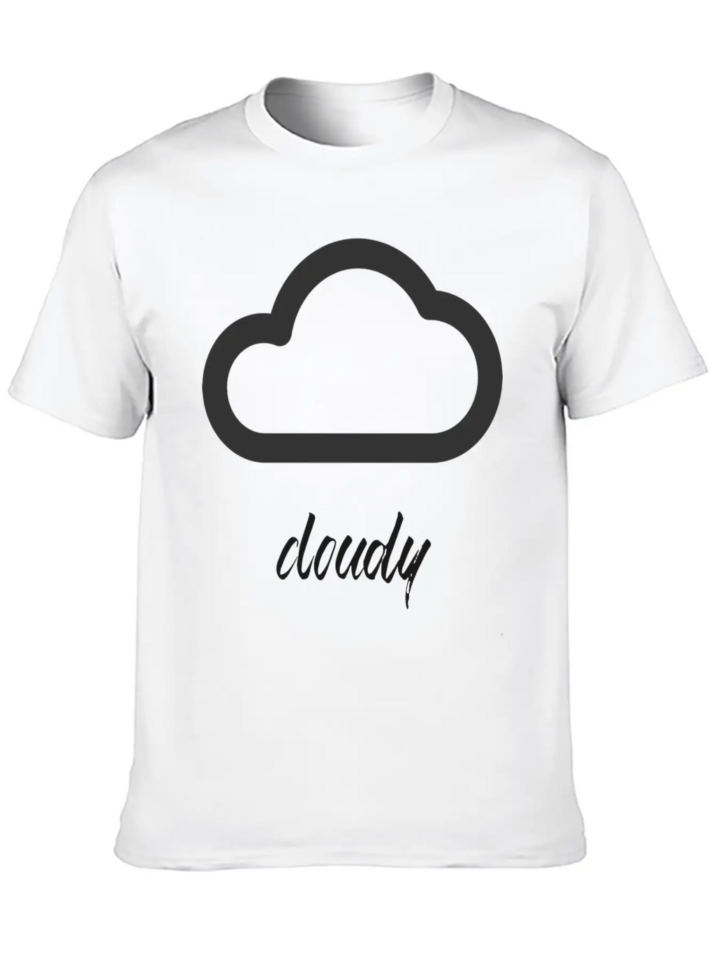Cloudy Weather Essential Unisex Summer Tee – Soft Cotton Casual Fit