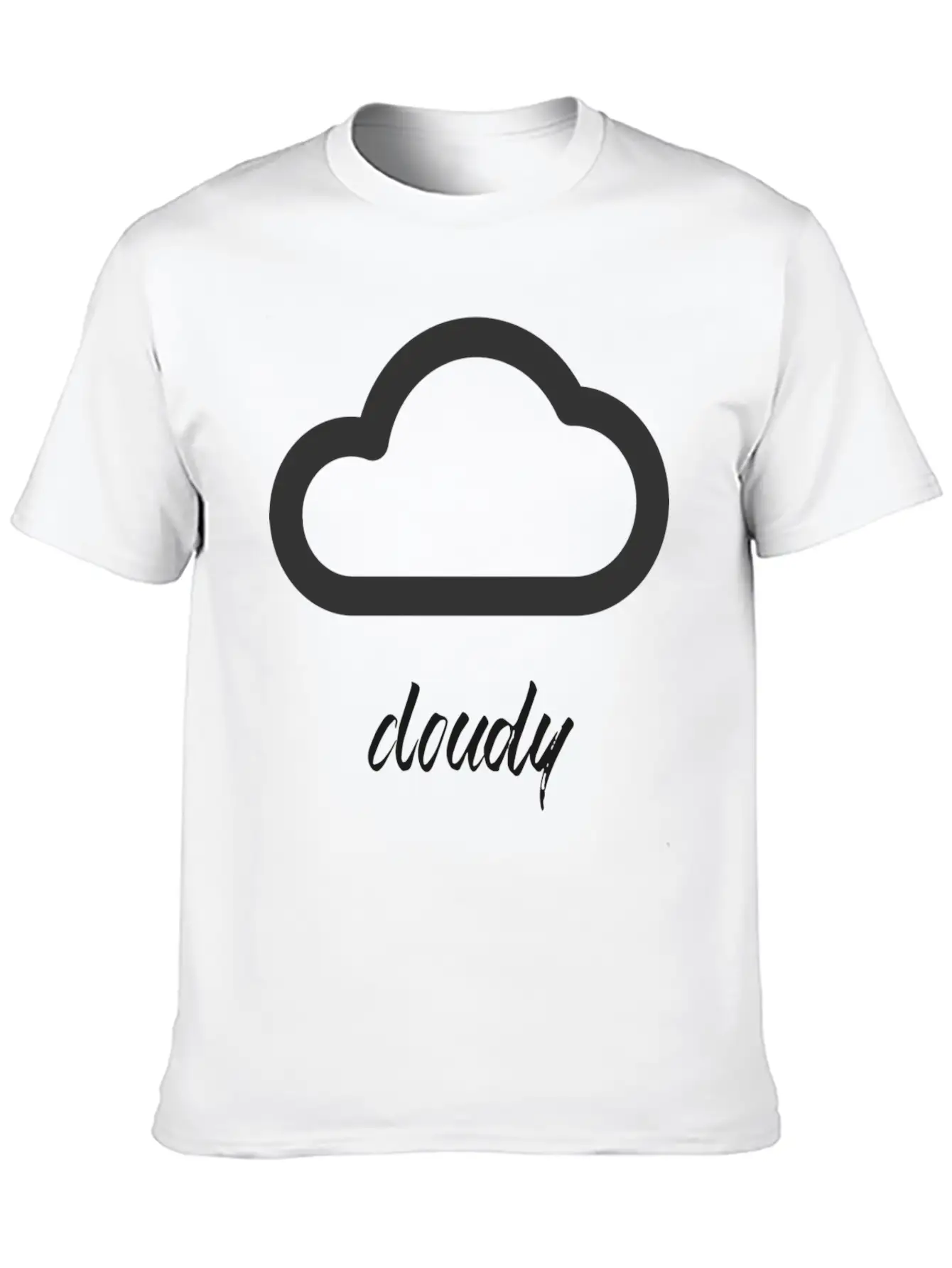 Cloudy Weather Essential Unisex Summer Tee – Soft Cotton Casual Fit