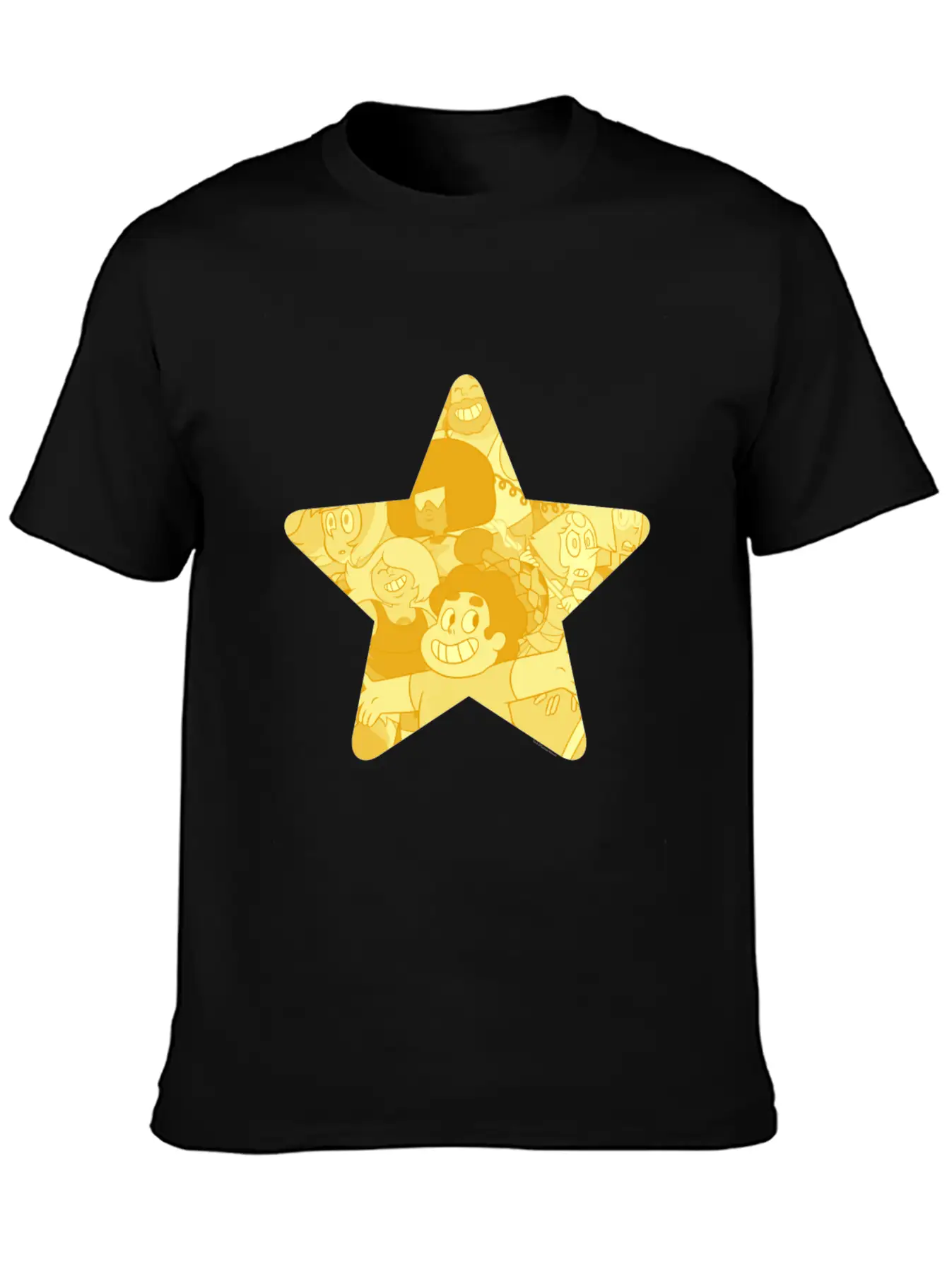 Cn Steven Universe Star Fill Modern Fit Casual T-Shirt – Clean And Versatile Design
