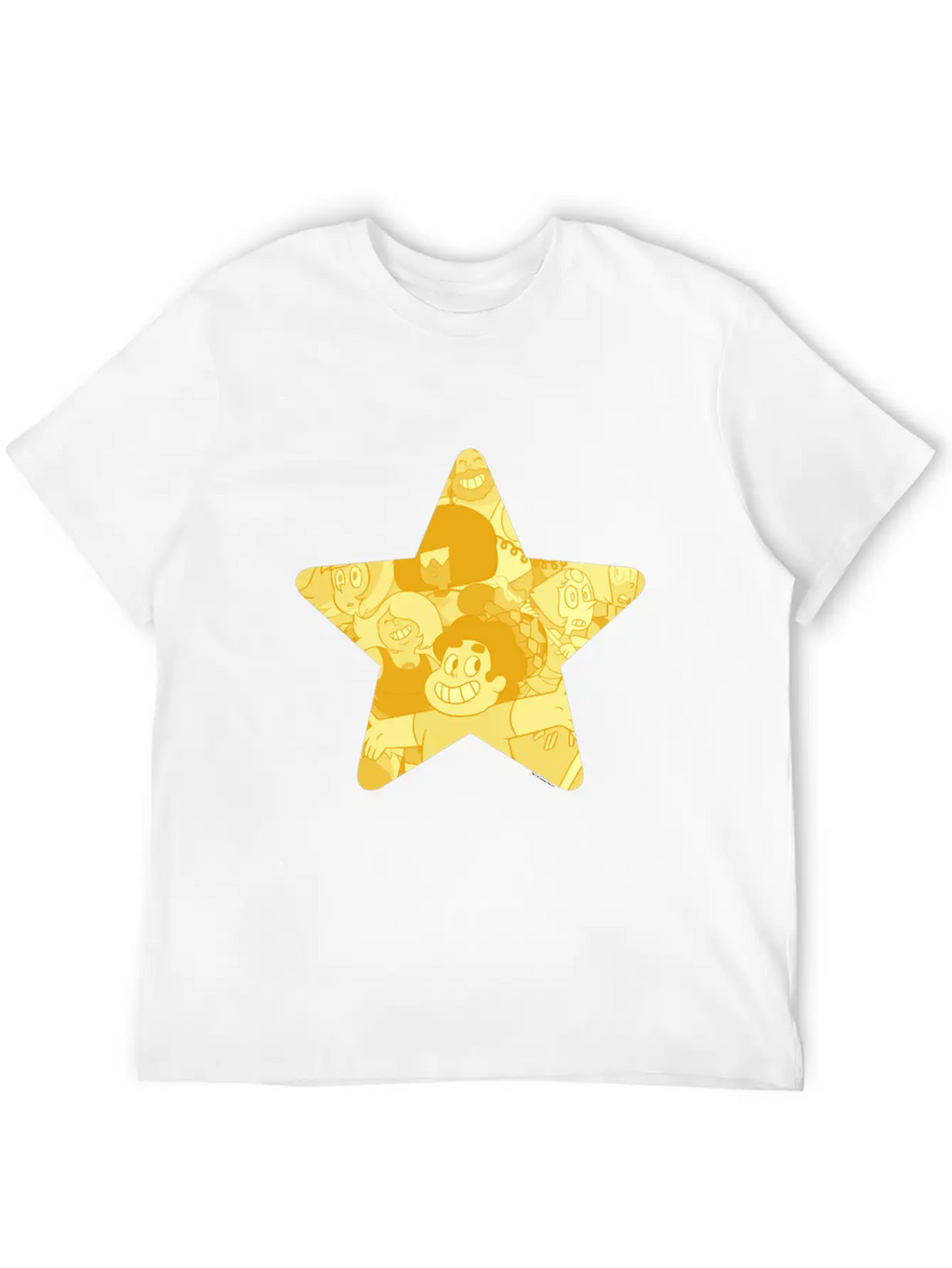 Cn Steven Universe Star Fill Modern Fit Casual T-Shirt – Clean And Versatile Design