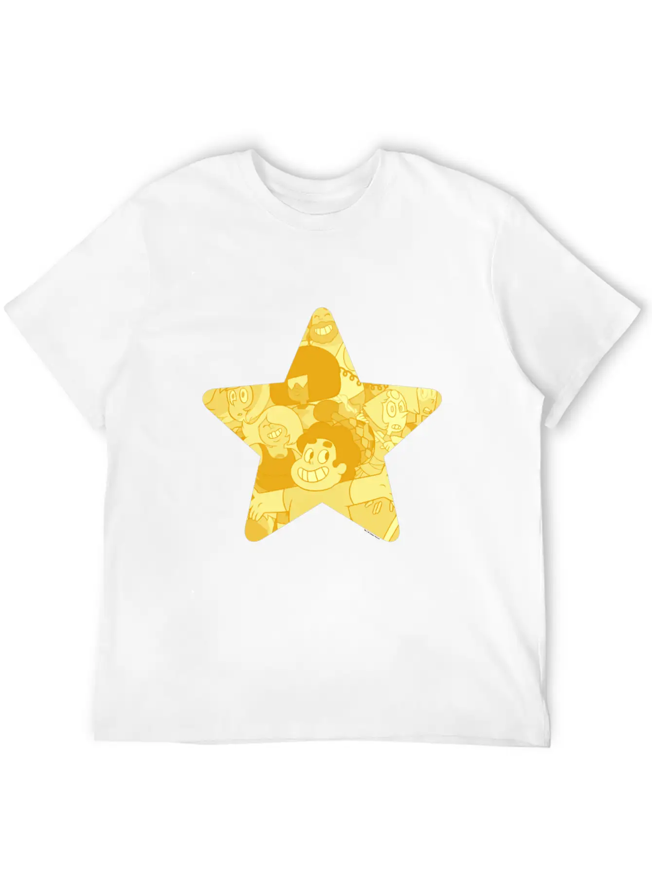 Cn Steven Universe Star Fill Modern Fit Casual T-Shirt – Clean And Versatile Design