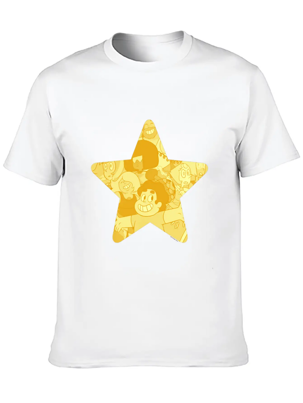 Cn Steven Universe Star Fill Modern Fit Casual T-Shirt – Clean And Versatile Design