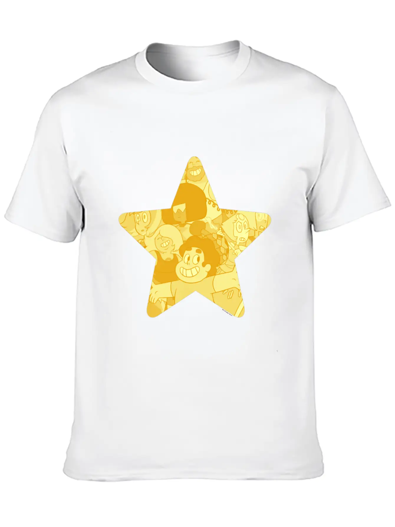 Cn Steven Universe Star Fill Modern Fit Casual T-Shirt – Clean And Versatile Design