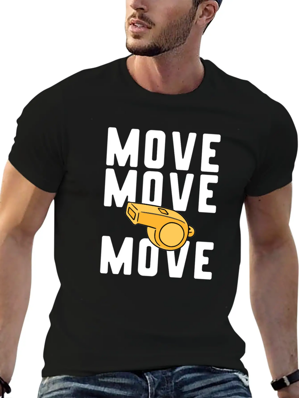 Coach Move Move Move Classic Cotton Tee – Unisex Comfort For Any Season