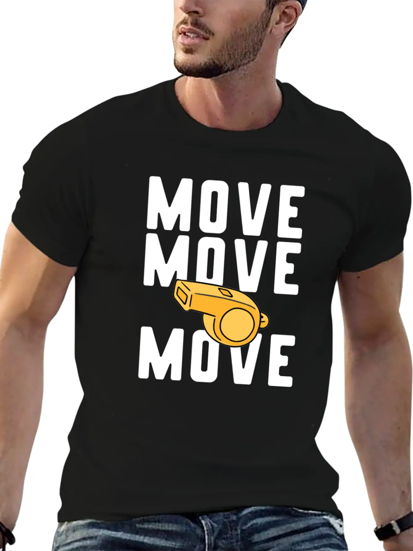 Coach Move Move Move Classic Cotton Tee – Unisex Comfort For Any Season
