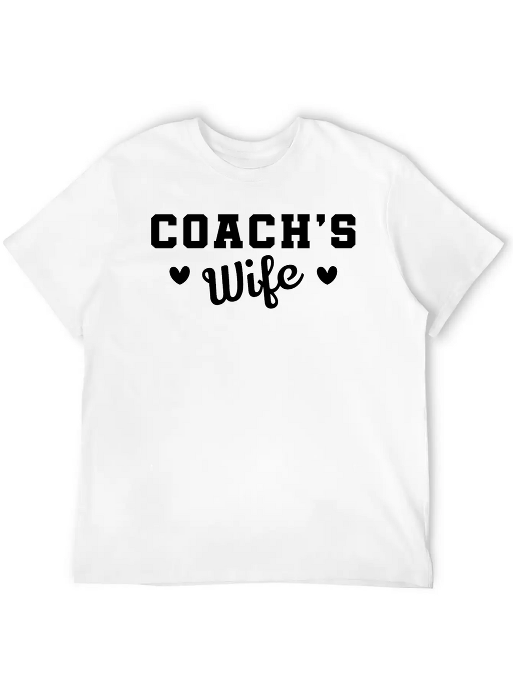 Coach's Wife,Soccer Coach, Soccer Lover Unisex Casual T-Shirt – Clean Design For Daily Comfort