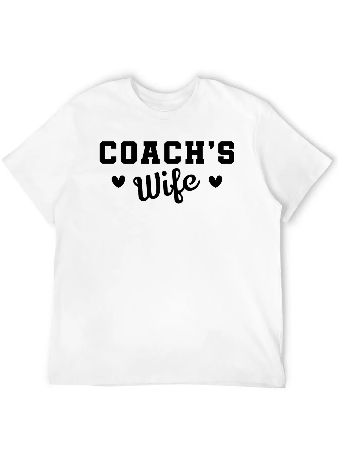 Coach's Wife,Soccer Coach, Soccer Lover Unisex Casual T-Shirt – Clean Design For Daily Comfort