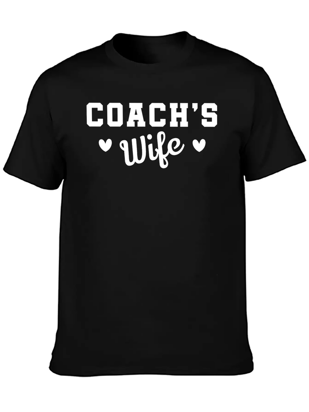 Coach's Wife,Soccer Coach, Soccer Lover Unisex Casual T-Shirt – Clean Design For Daily Comfort