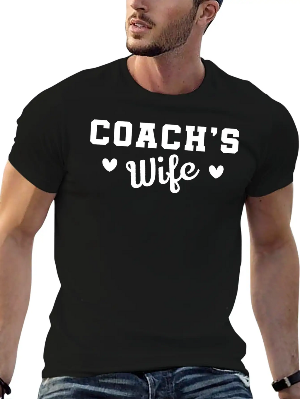Coach's Wife,Soccer Coach, Soccer Lover Unisex Casual T-Shirt – Clean Design For Daily Comfort