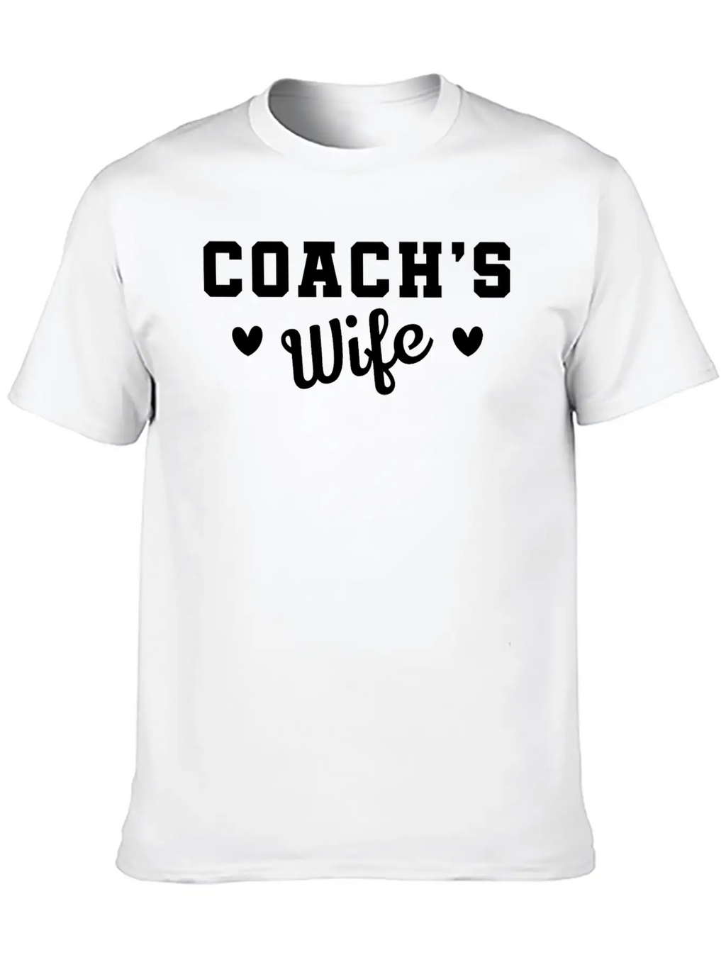 Coach's Wife,Soccer Coach, Soccer Lover Unisex Casual T-Shirt – Clean Design For Daily Comfort