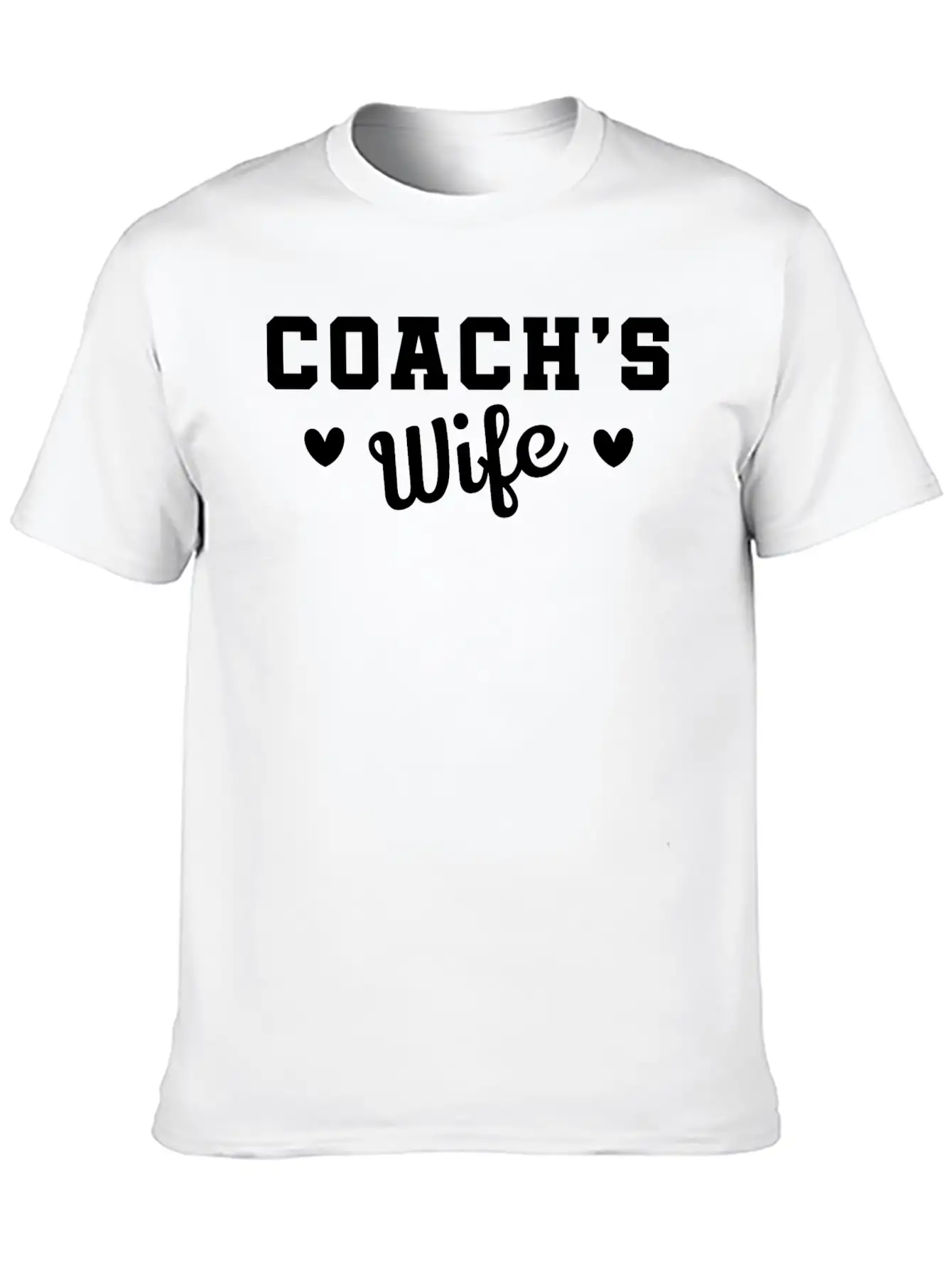 Coach's Wife,Soccer Coach, Soccer Lover Unisex Casual T-Shirt – Clean Design For Daily Comfort