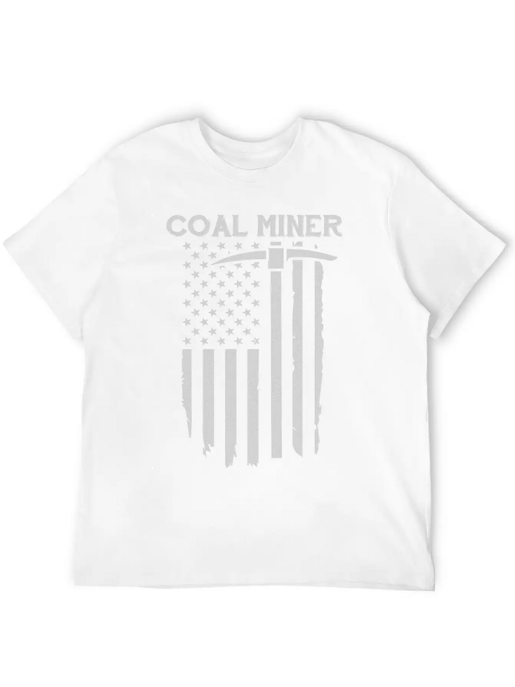Coal Miner American Flag USA Classic Cotton Tee – Unisex Comfort For Any Season