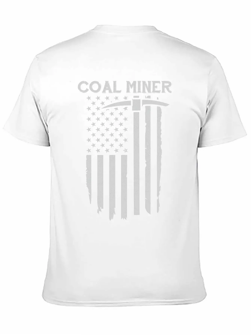 Coal Miner American Flag USA Classic Cotton Tee – Unisex Comfort For Any Season