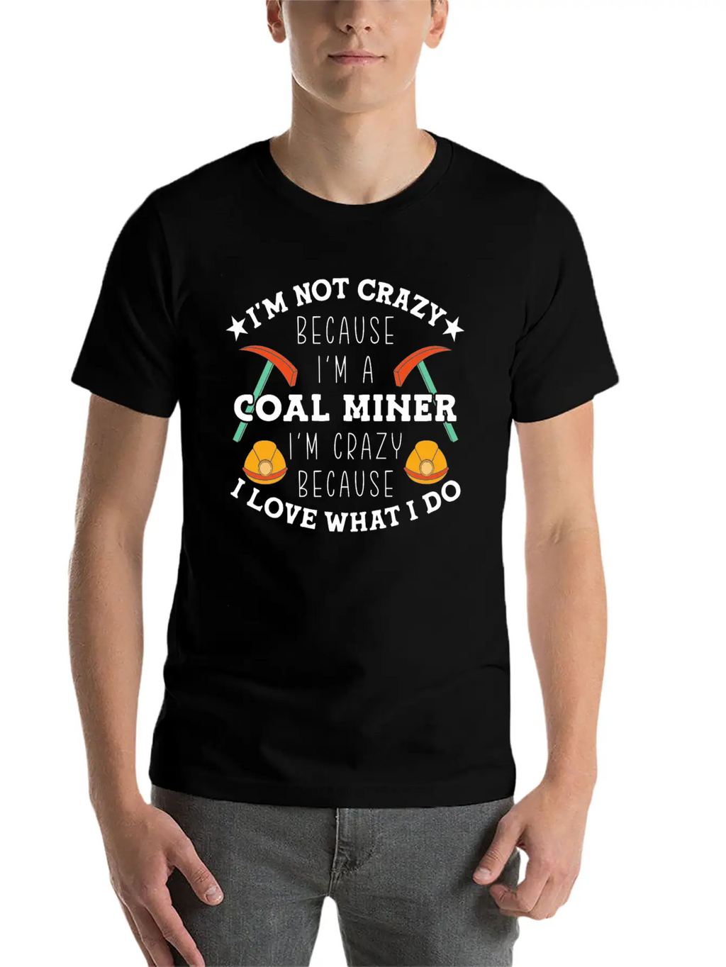 Coal Mining Coal Miner Essential Unisex Summer Tee – Soft Cotton Casual Fit