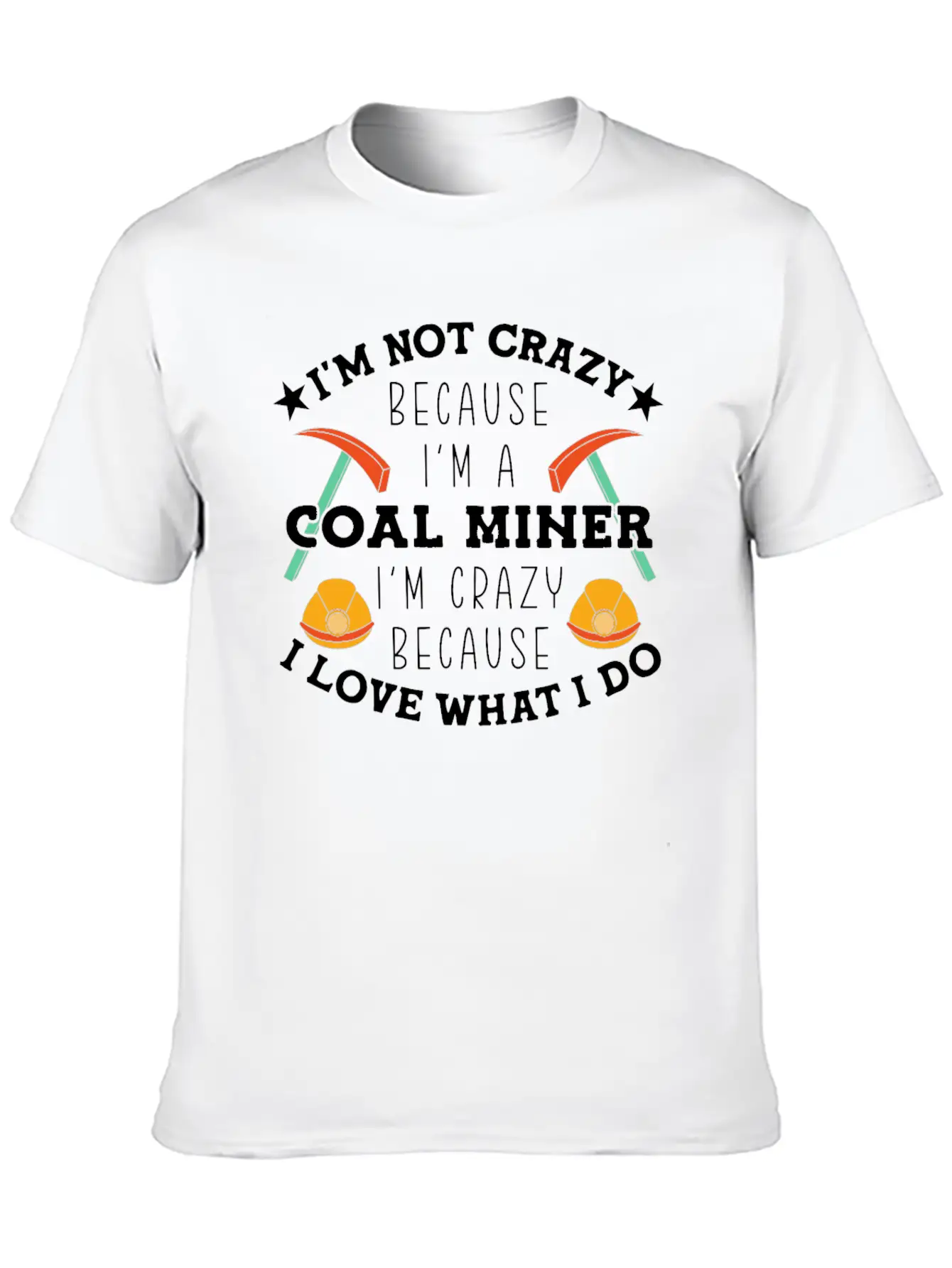 Coal Mining Coal Miner Essential Unisex Summer Tee – Soft Cotton Casual Fit