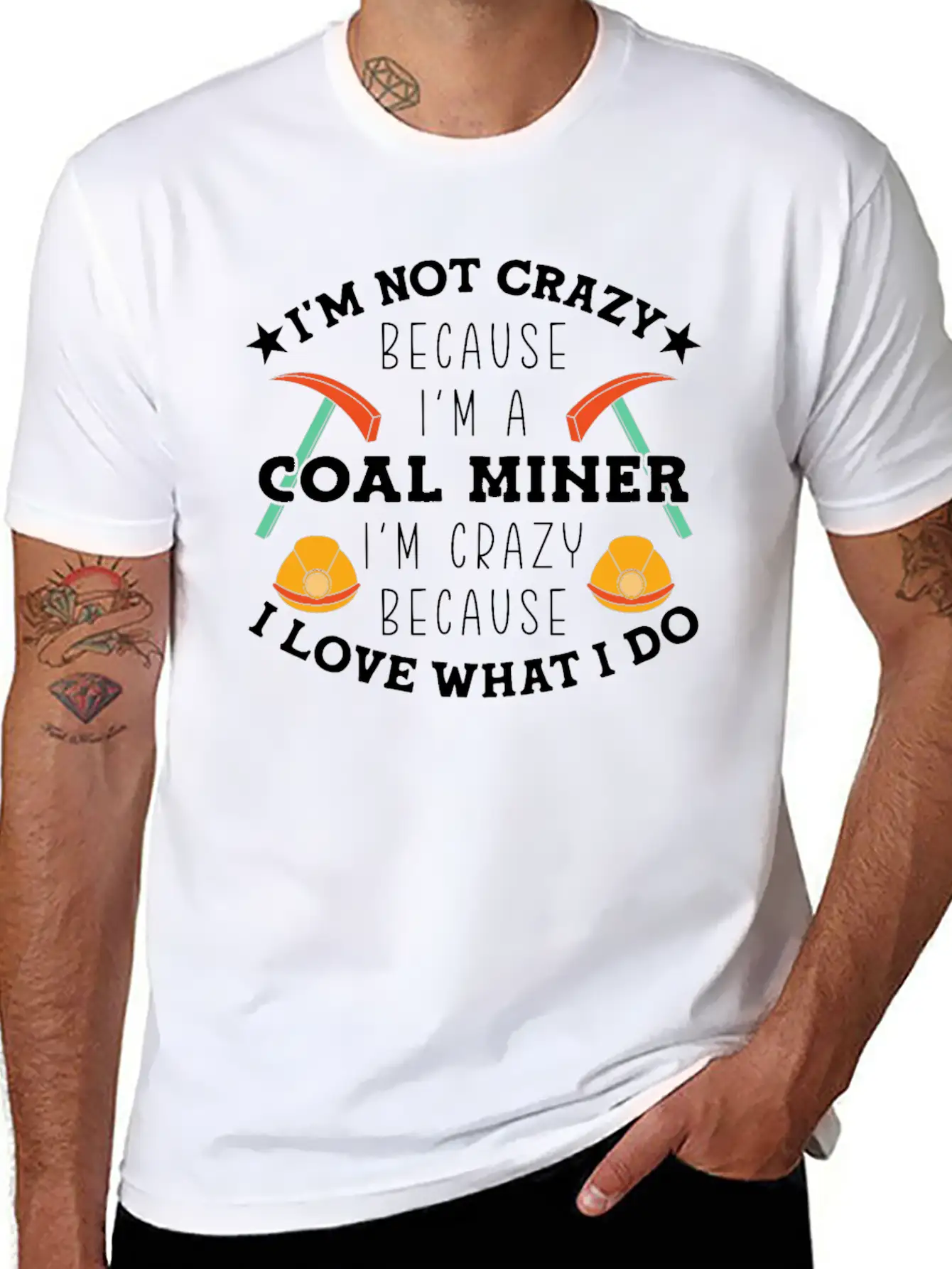Coal Mining Coal Miner Essential Unisex Summer Tee – Soft Cotton Casual Fit