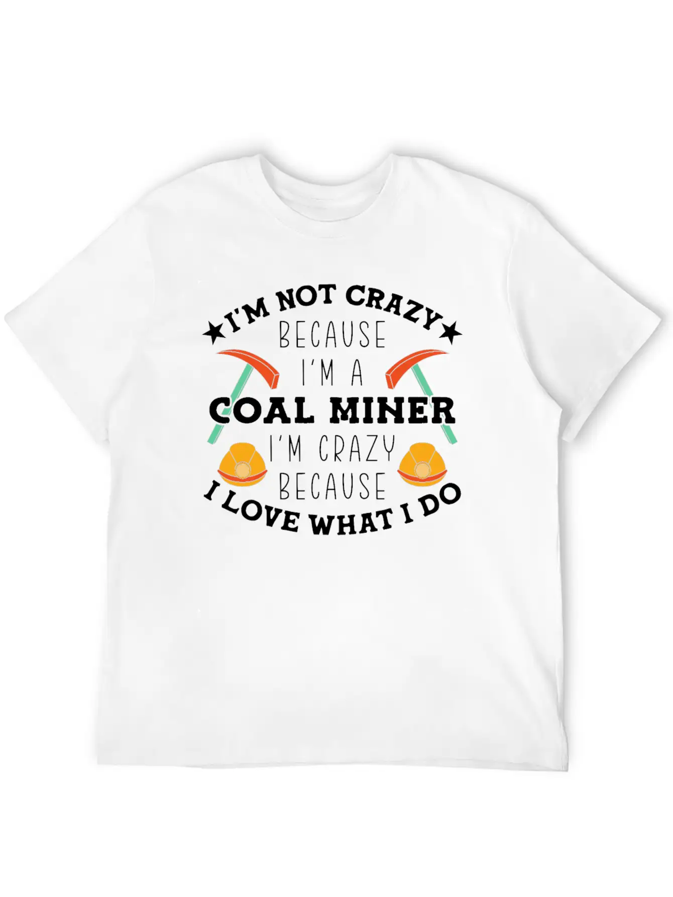 Coal Mining Coal Miner Essential Unisex Summer Tee – Soft Cotton Casual Fit