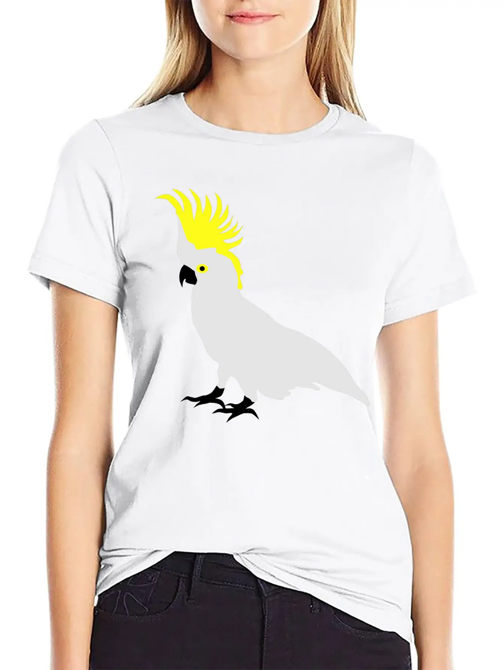 Cockatoo, Real Punk, Parrot Classic Cotton Tee – Unisex Comfort For Any Season