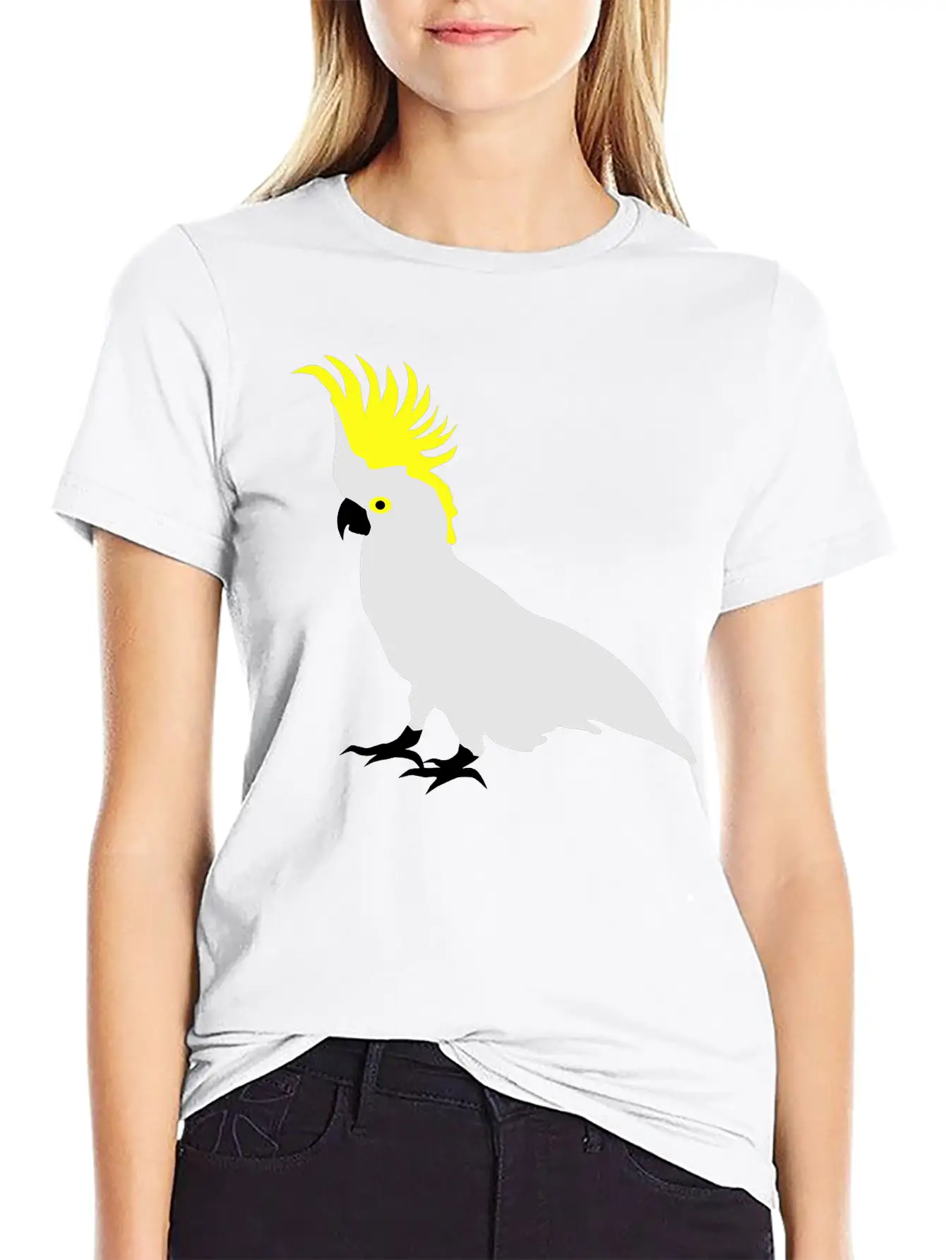 Cockatoo, Real Punk, Parrot Classic Cotton Tee – Unisex Comfort For Any Season