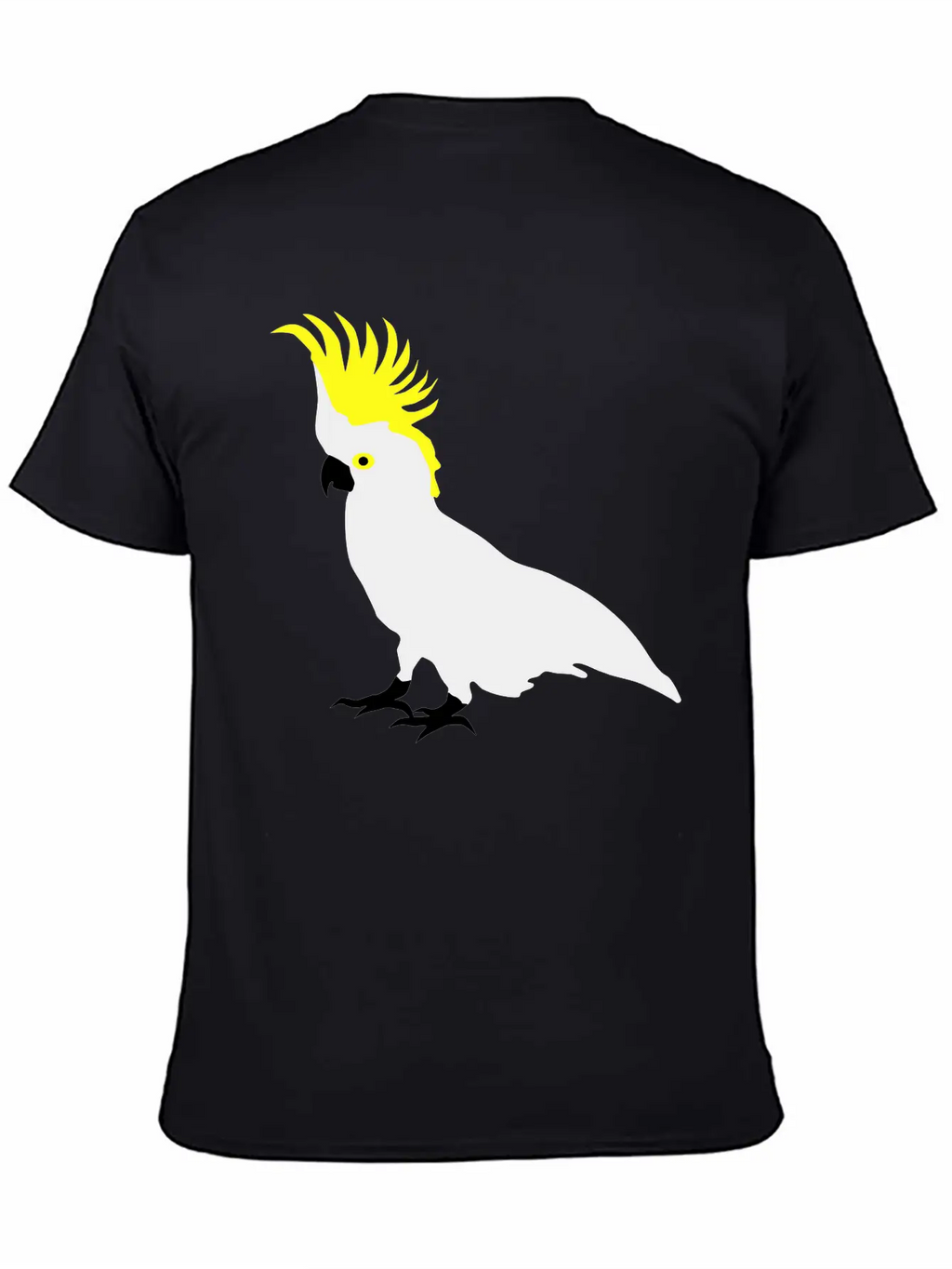Cockatoo, Real Punk, Parrot Classic Cotton Tee – Unisex Comfort For Any Season
