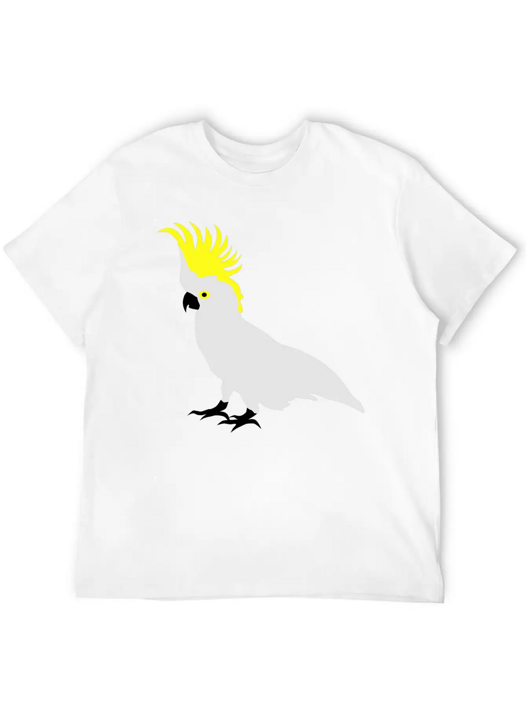 Cockatoo, Real Punk, Parrot Classic Cotton Tee – Unisex Comfort For Any Season