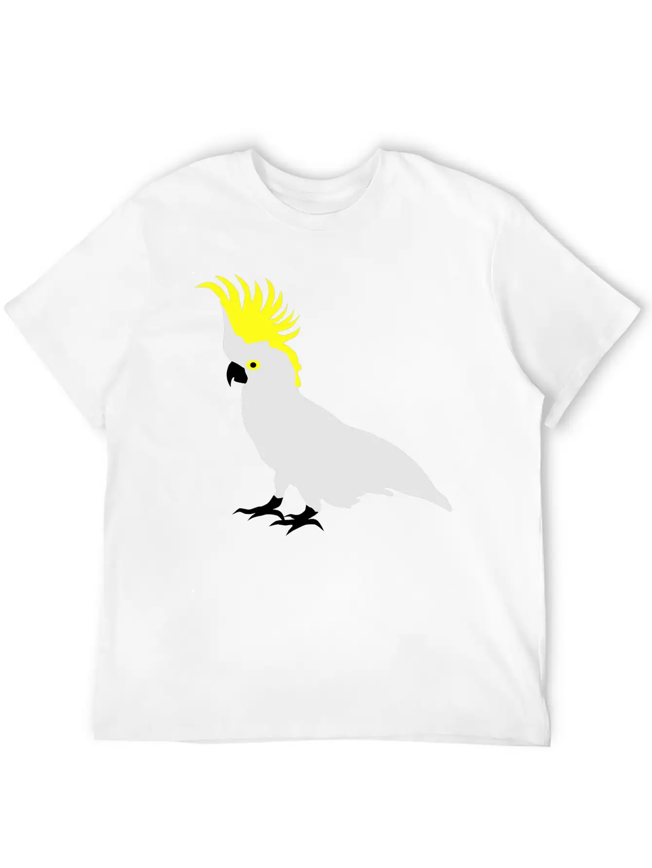 Cockatoo, Real Punk, Parrot Classic Cotton Tee – Unisex Comfort For Any Season
