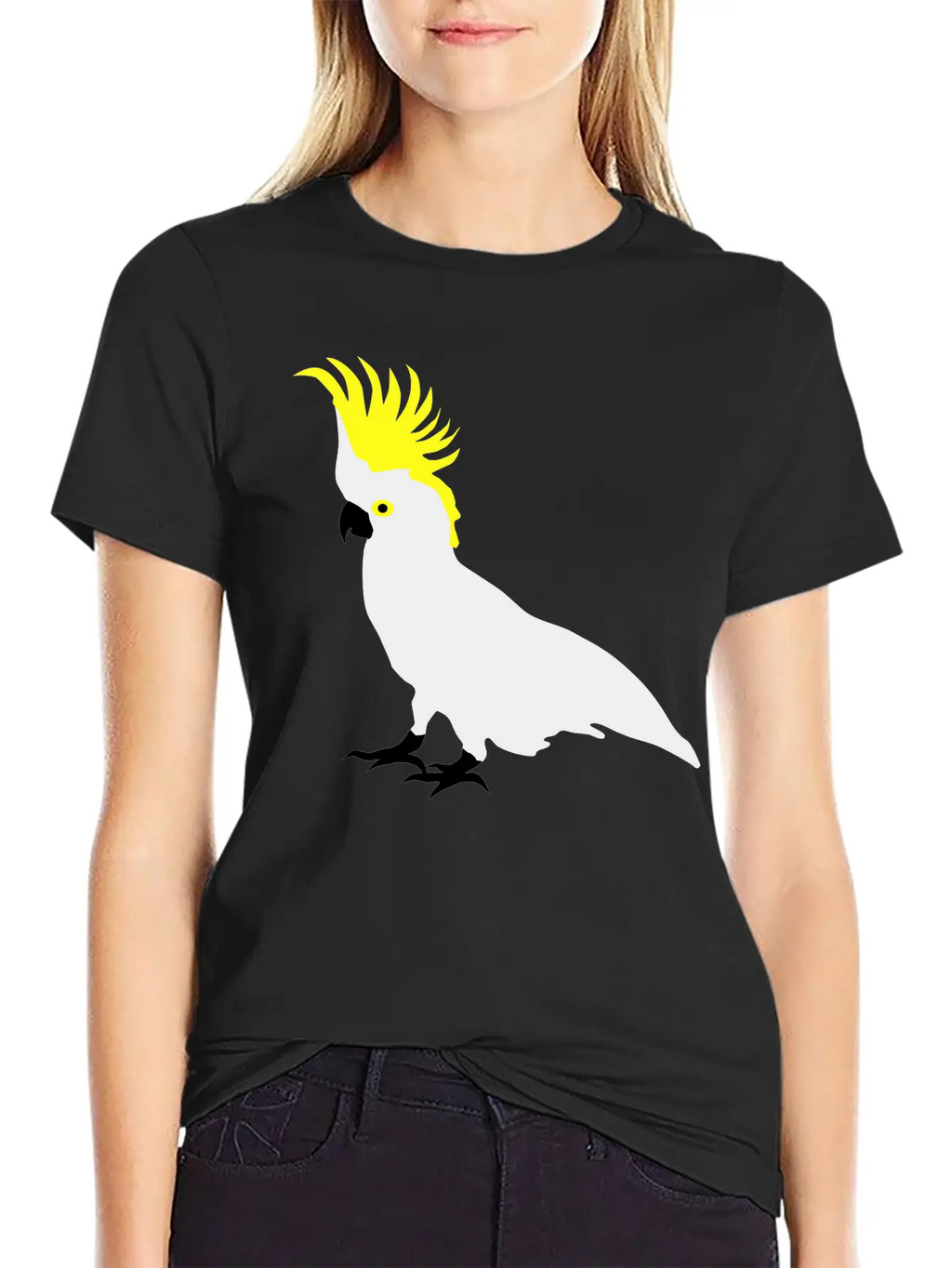 Cockatoo, Real Punk, Parrot Classic Cotton Tee – Unisex Comfort For Any Season