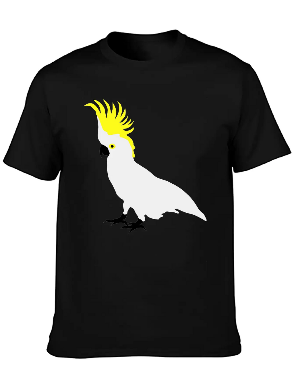 Cockatoo, Real Punk, Parrot Classic Cotton Tee – Unisex Comfort For Any Season