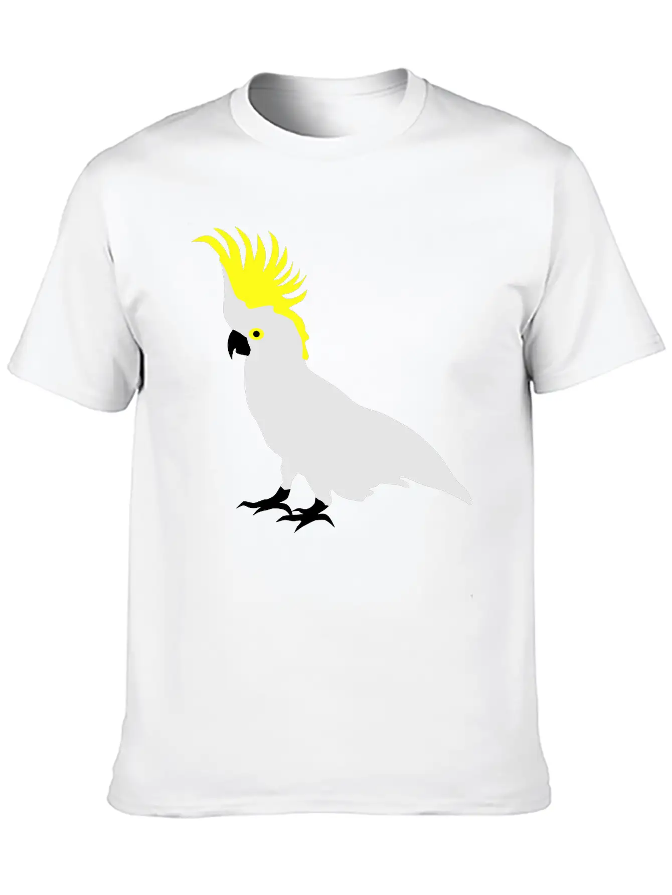 Cockatoo, Real Punk, Parrot Classic Cotton Tee – Unisex Comfort For Any Season