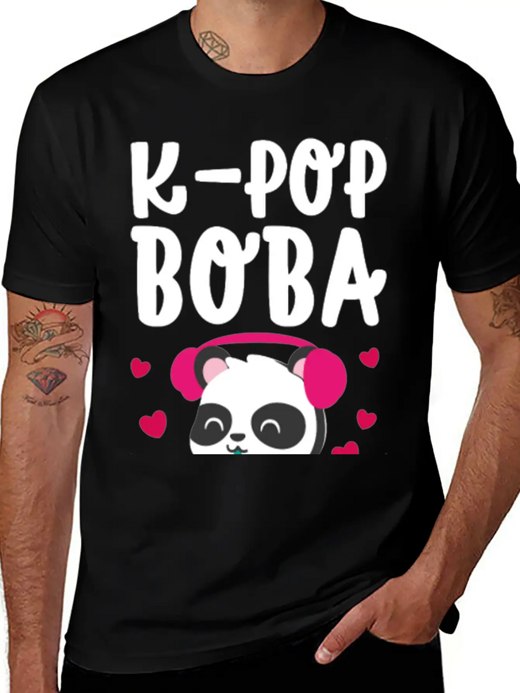 Coffee Ramen K - Pop Music Gift Saying Stylish Everyday T-Shirt – Unisex Basic Cotton Tee