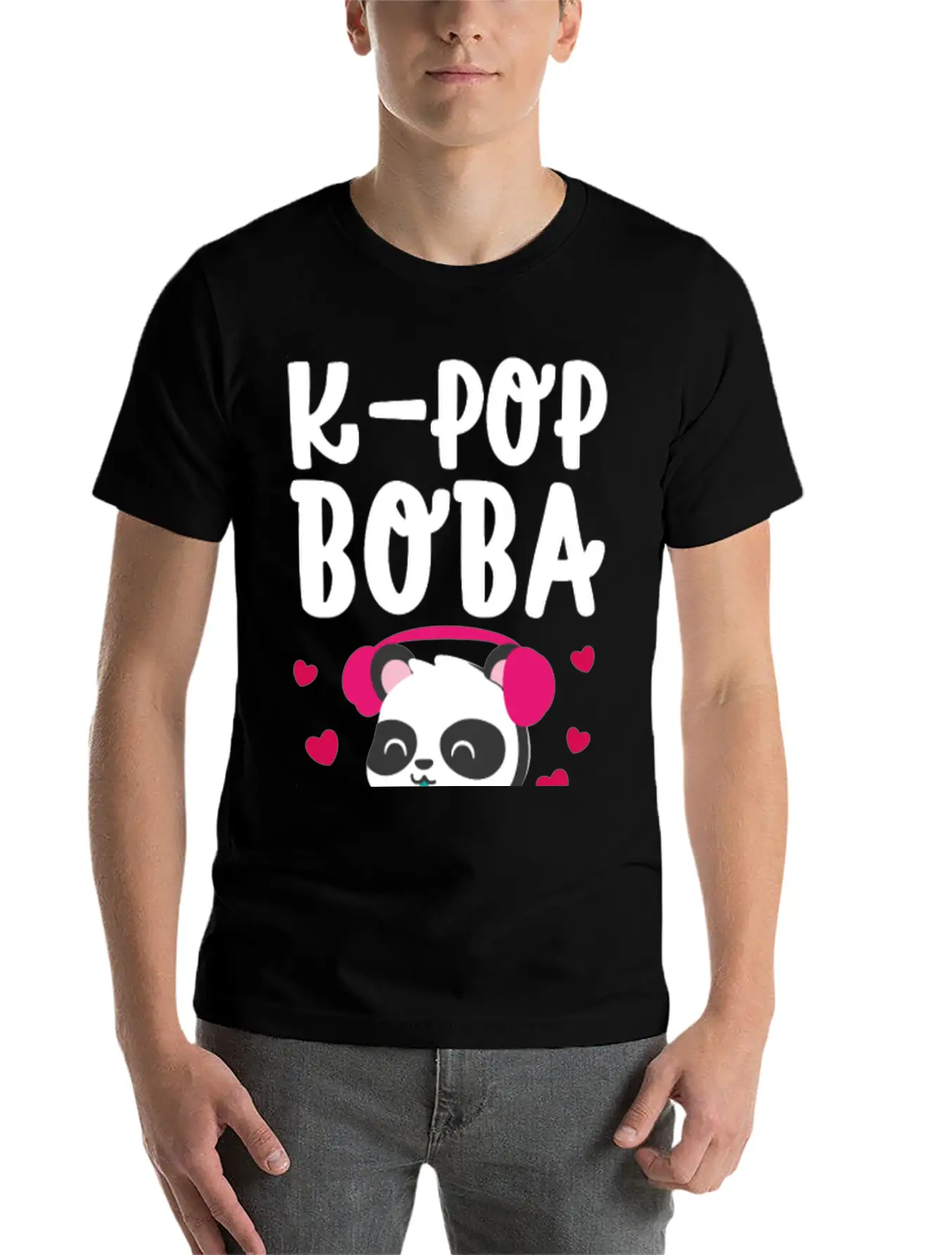 Coffee Ramen K - Pop Music Gift Saying Stylish Everyday T-Shirt – Unisex Basic Cotton Tee
