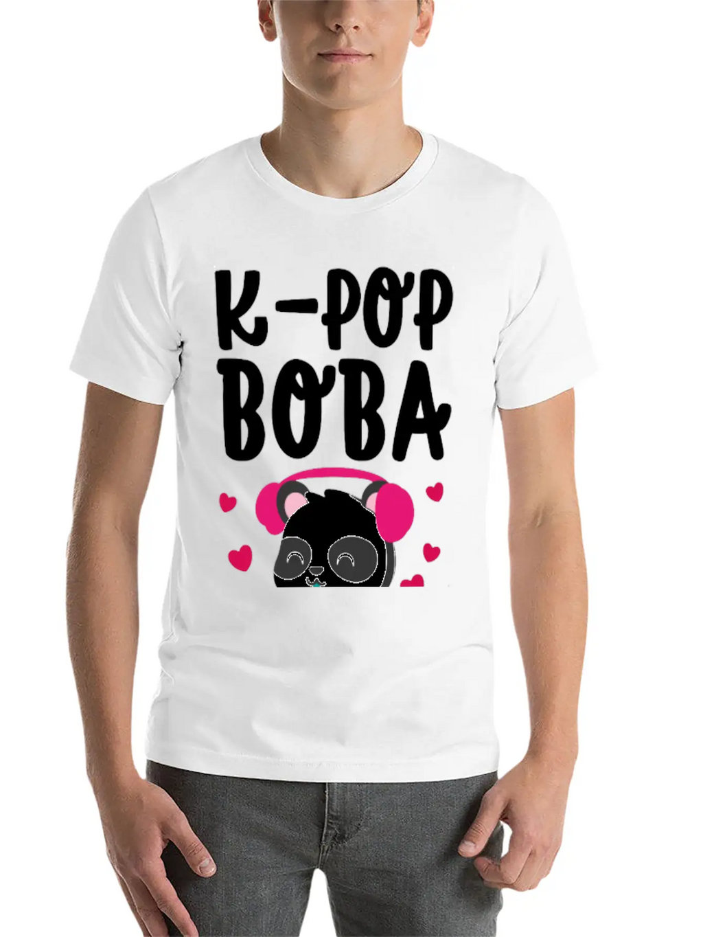 Coffee Ramen K - Pop Music Gift Saying Stylish Everyday T-Shirt – Unisex Basic Cotton Tee