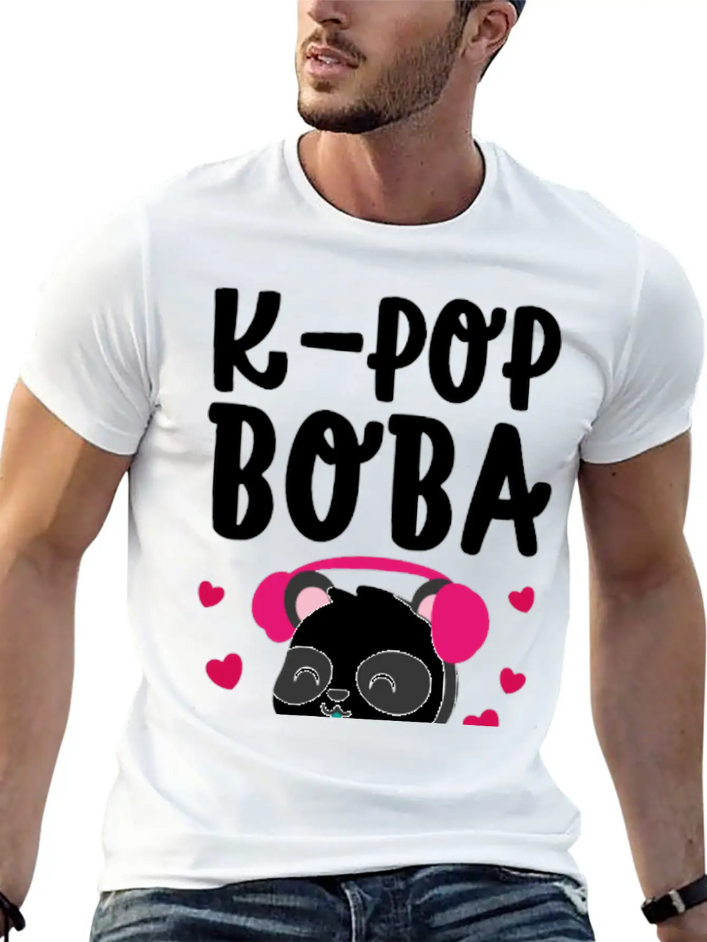 Coffee Ramen K - Pop Music Gift Saying Stylish Everyday T-Shirt – Unisex Basic Cotton Tee