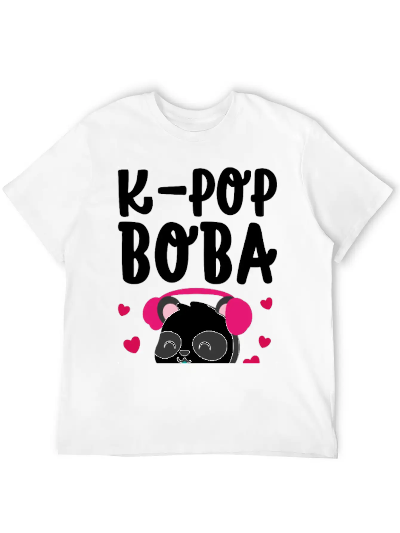 Coffee Ramen K - Pop Music Gift Saying Stylish Everyday T-Shirt – Unisex Basic Cotton Tee
