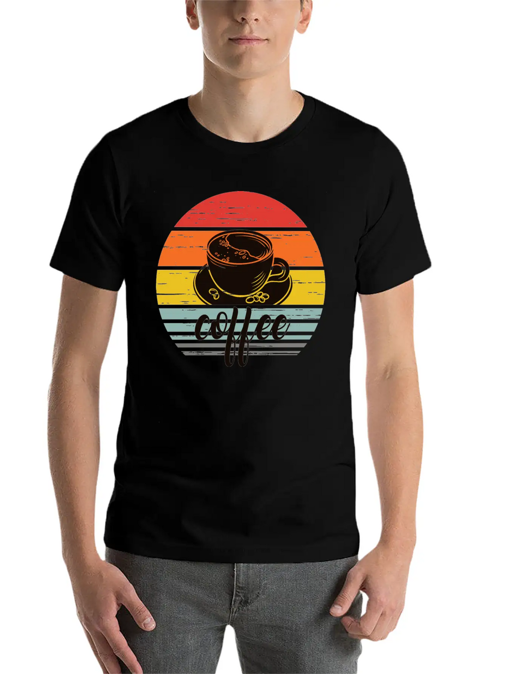 Coffee Sunrise Timeless Short Sleeve Tee – Comfy And Minimalist Design